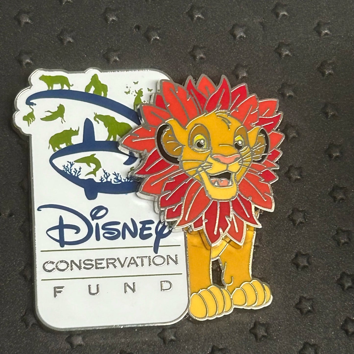 2015 - Simba - Moving Head - Wildlife Conservation Fund - Disney Pin