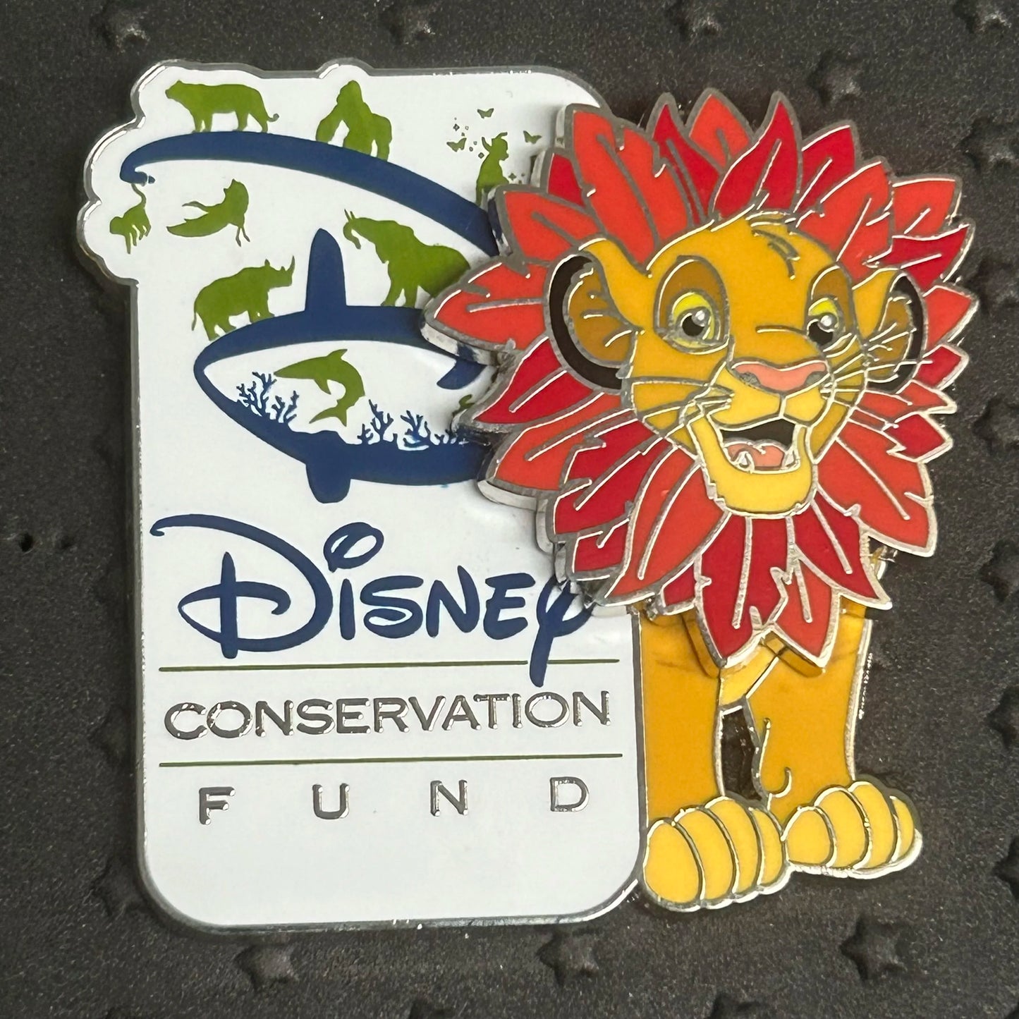 2015 - Simba - Moving Head - Wildlife Conservation Fund - Disney Pin