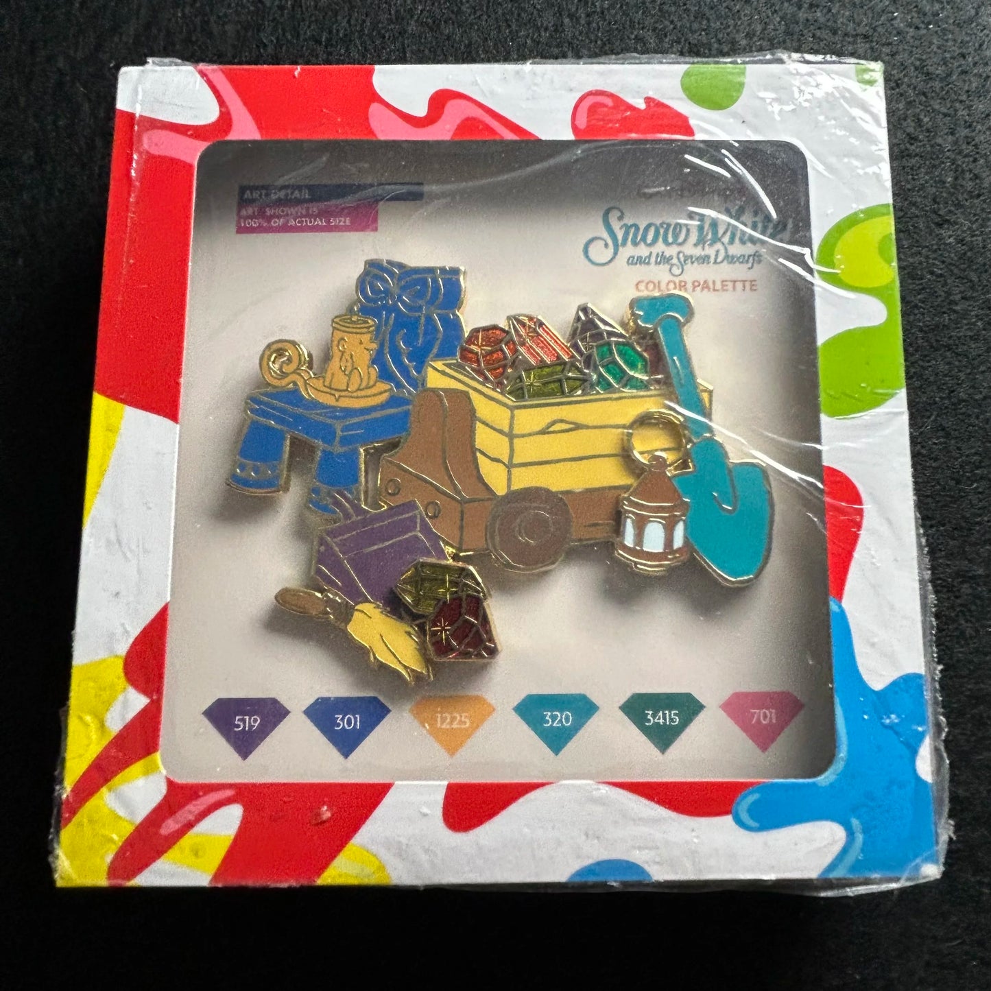 2022 - Snow White and the Seven Dwarfs - Color Palette - LE 300 - WDI - Disney Pin