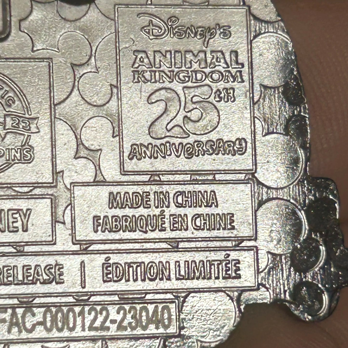 2023 - Mickey Mouse - Tiger - Safari - LR - DAK - 25th Anniversary- Mystery Disney Pin