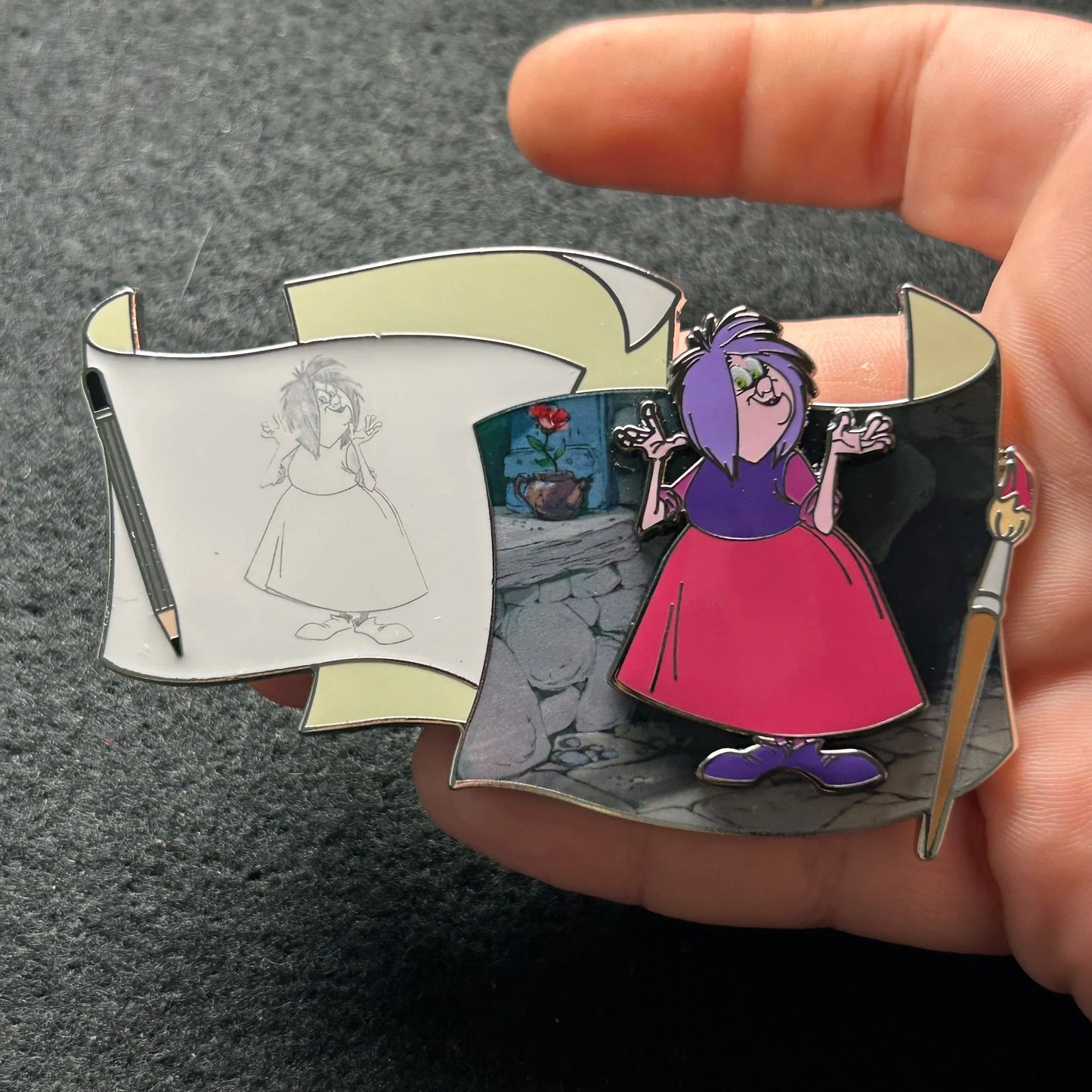 2025 - Madam Mim - Off the Page Series - WDI - LE 300 - Disney Pin