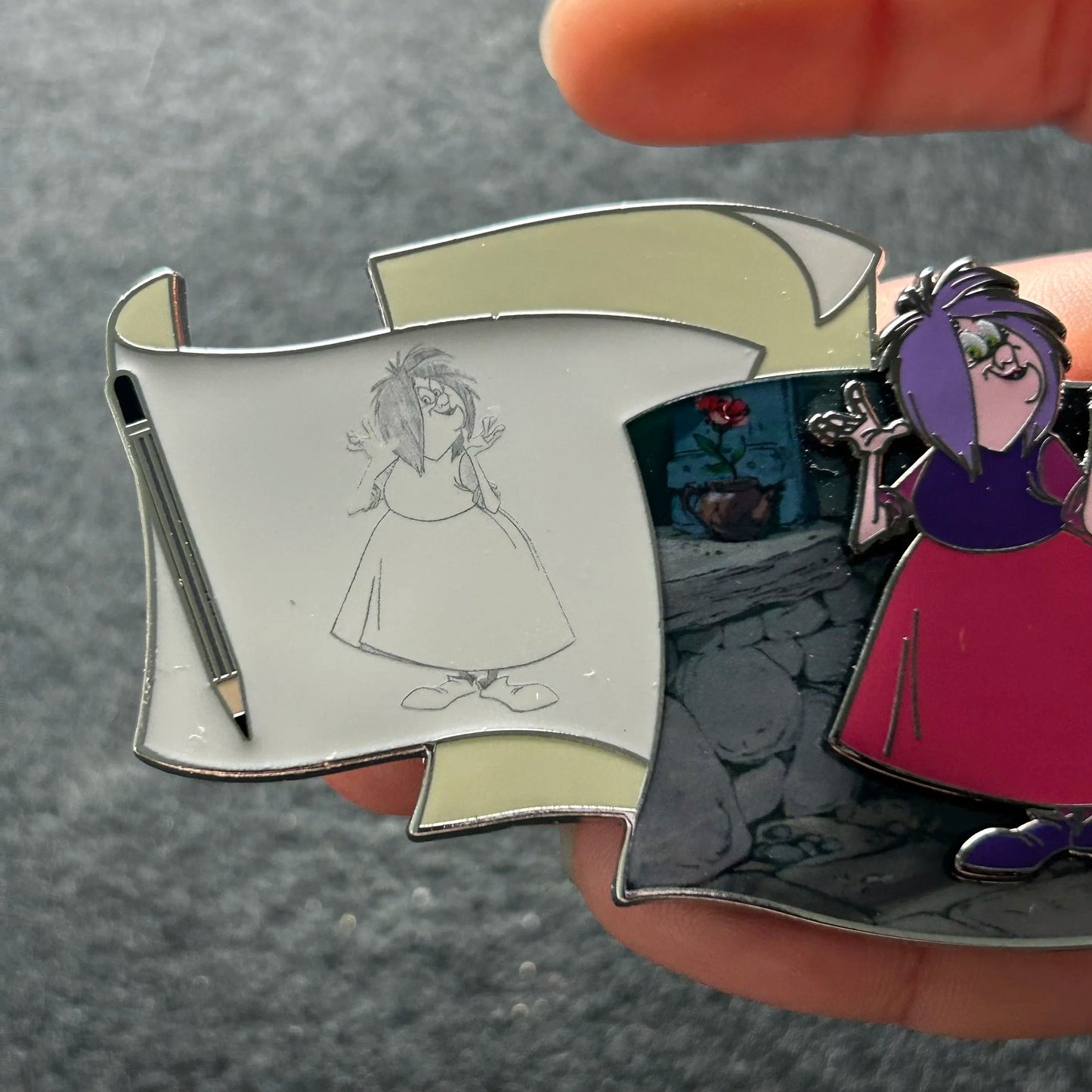 2025 - Madam Mim - Off the Page Series - WDI - LE 300 - Disney Pin