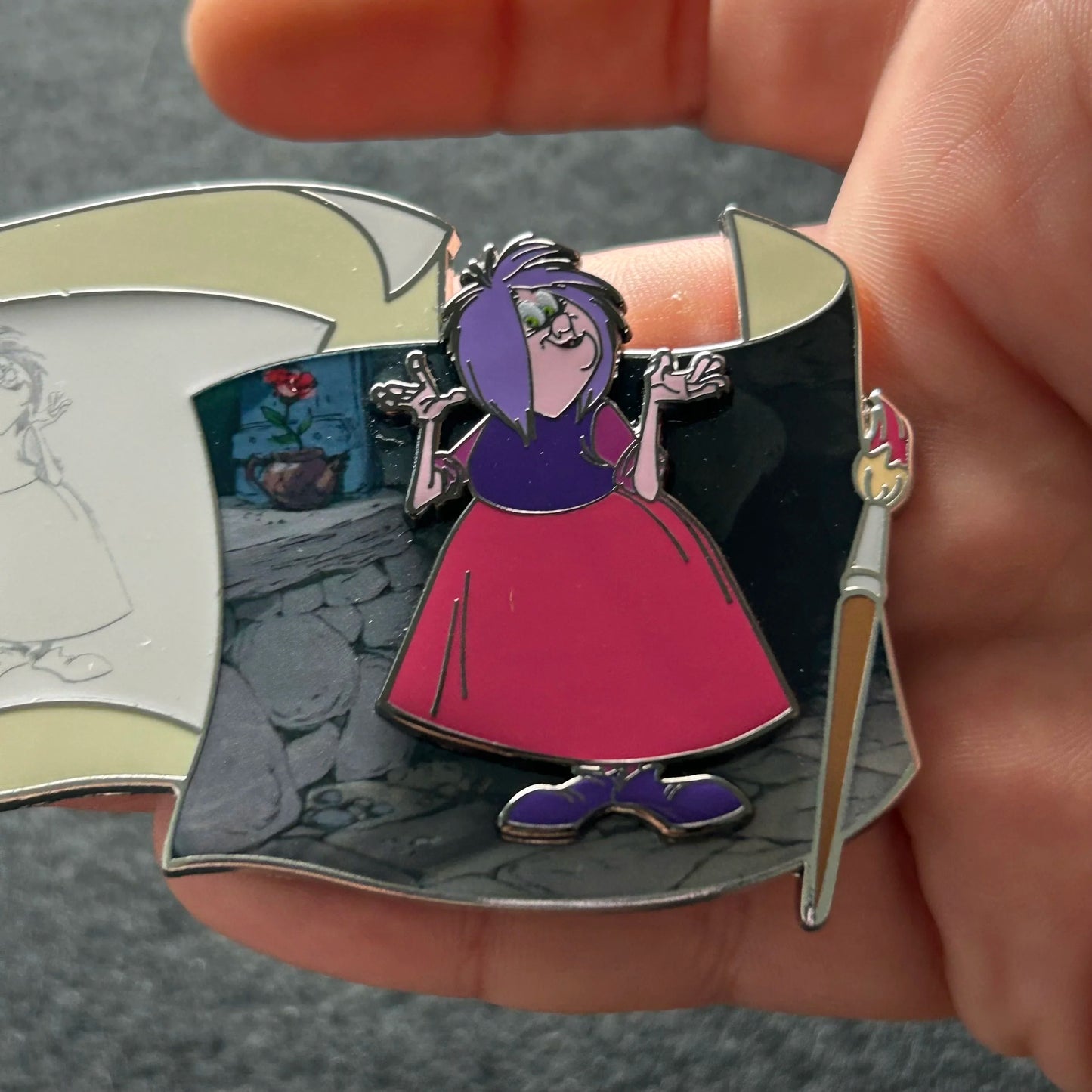 2025 - Madam Mim - Off the Page Series - WDI - LE 300 - Disney Pin