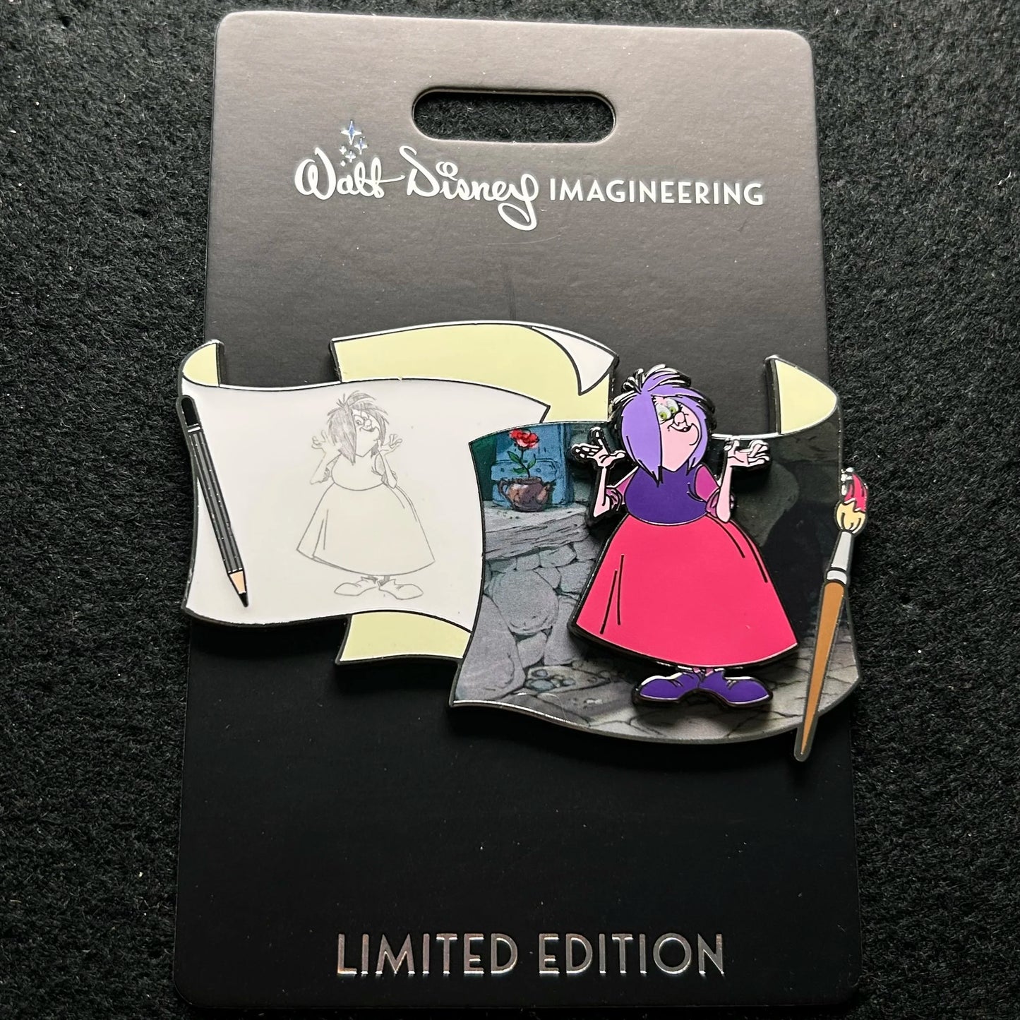 2025 - Madam Mim - Off the Page Series - WDI - LE 300 - Disney Pin
