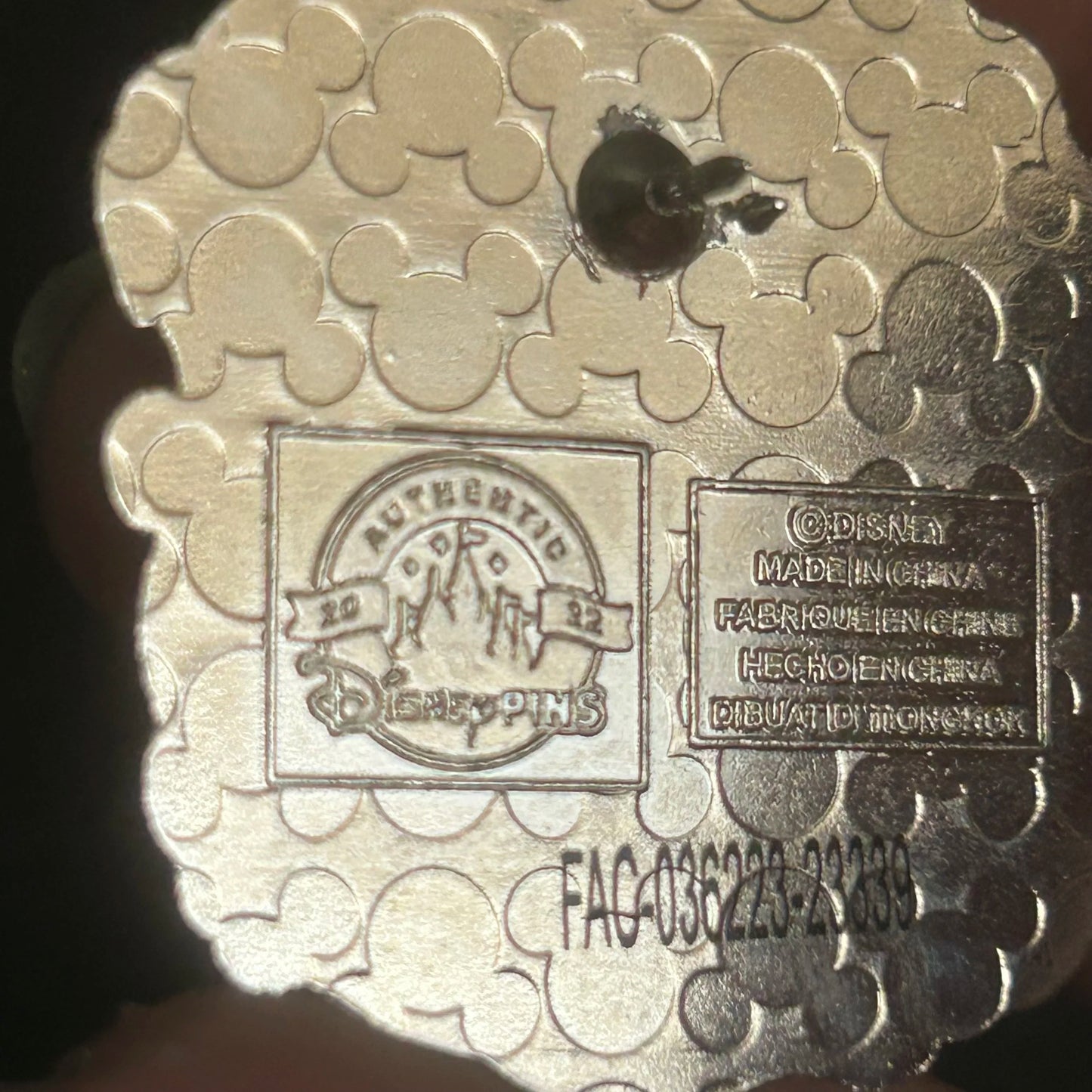 2022 - Cinderella - Castle Frame - Mystery Pin