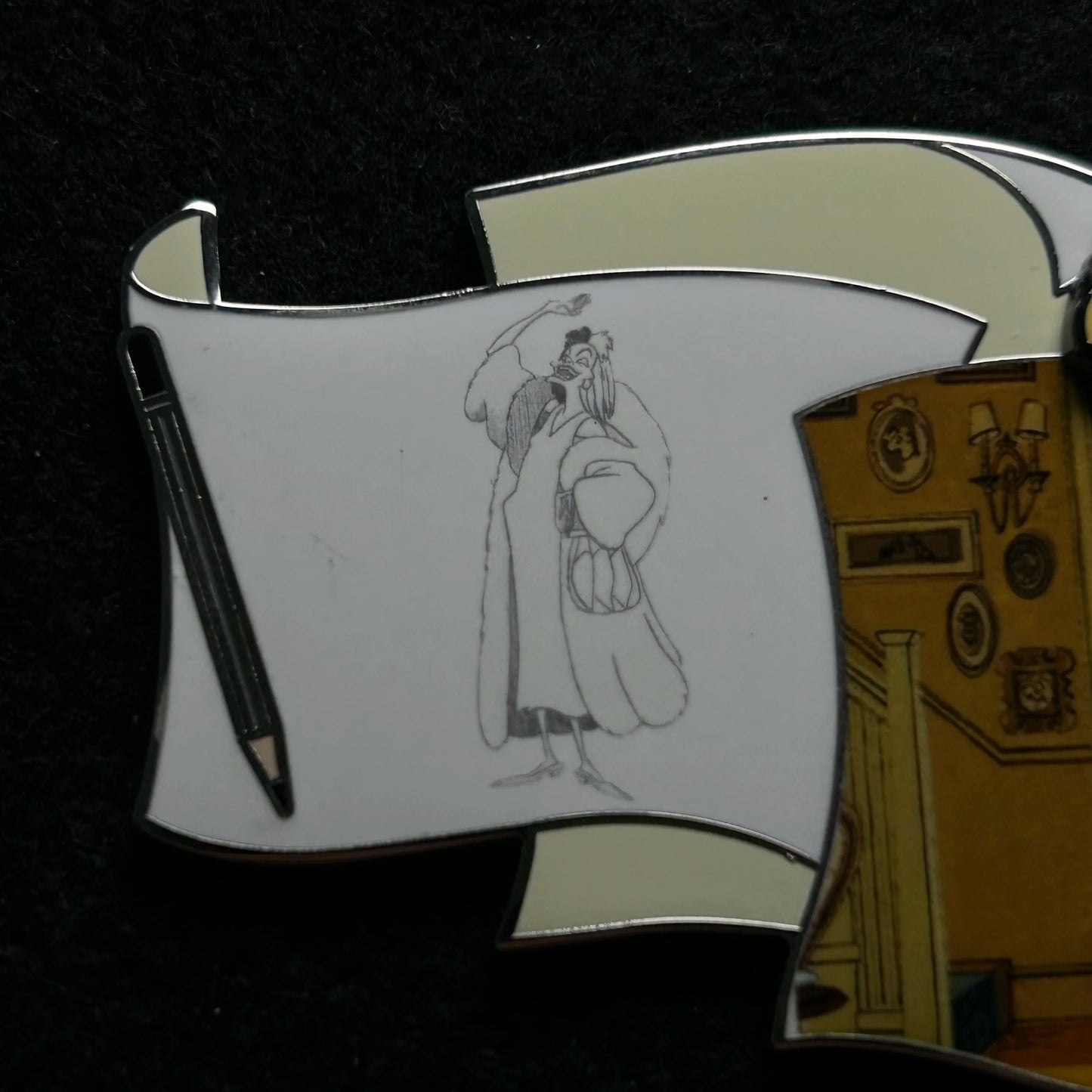 2025 - Cruella de Vil - Off the Page Series - WDI - LE 300 - Disney Pin