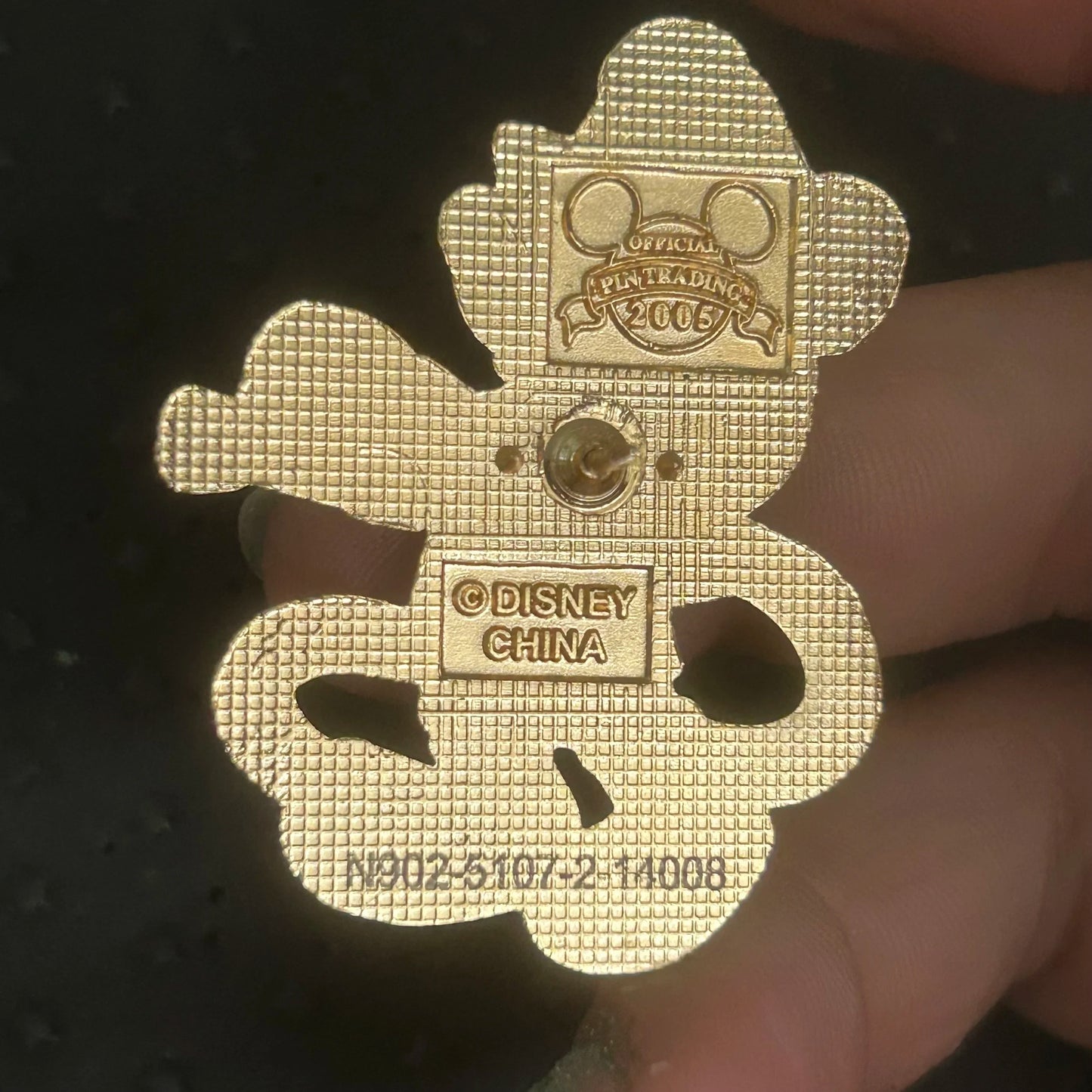 2005 - Mickey Mouse - Firefighter - Holding Fire Hose - Disney Pin