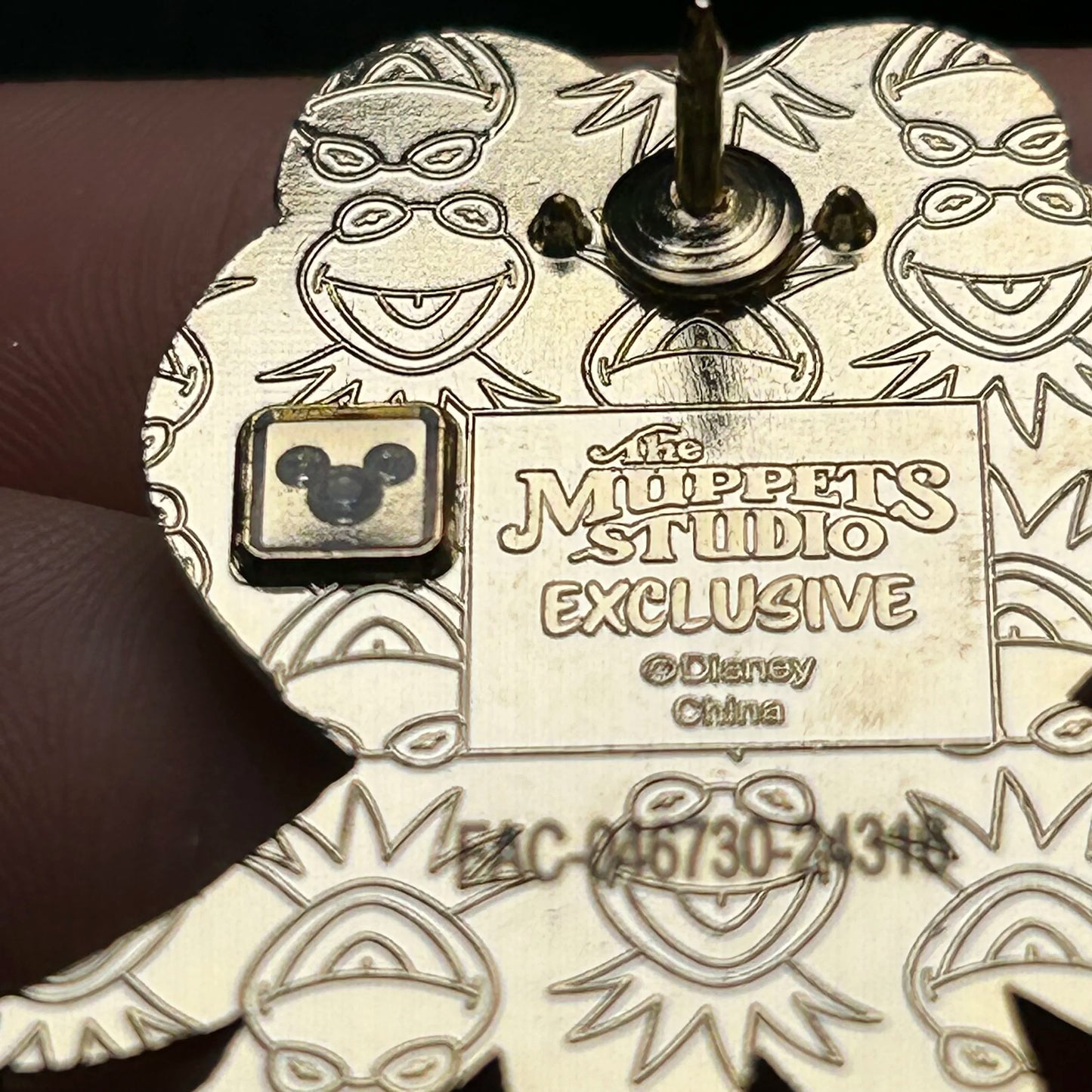 2025 - Kermit the Frog - Head - Muppet Studio Exclusive - Disney Pin