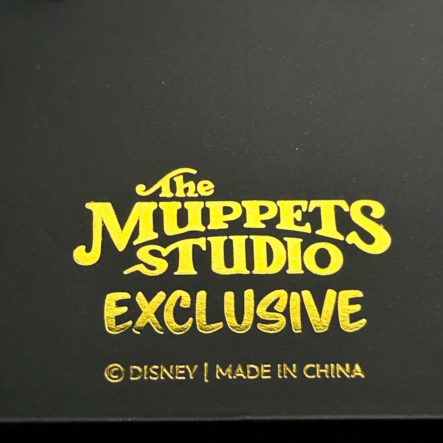 2025 - Muppets - Logo - Black - Muppet Studio Exclusive - Disney Pin