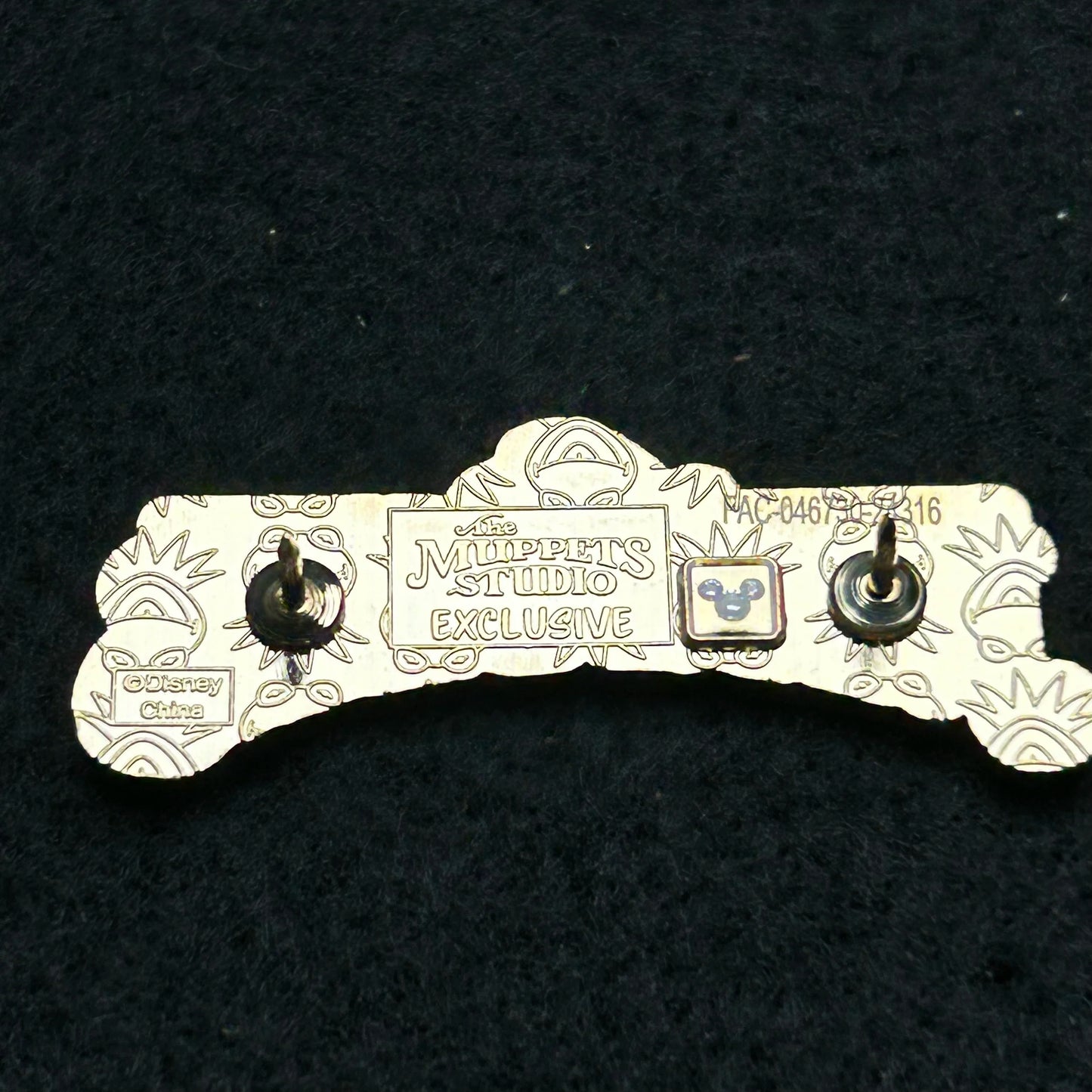 2025 - Muppets - Logo - Gold - Muppet Studio Exclusive - Disney Pin