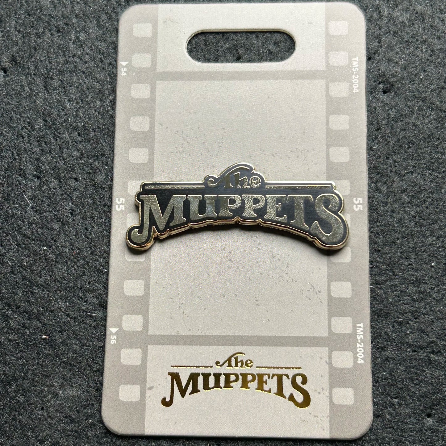 2025 - Muppets - Logo - Black - Muppet Studio Exclusive - Disney Pin