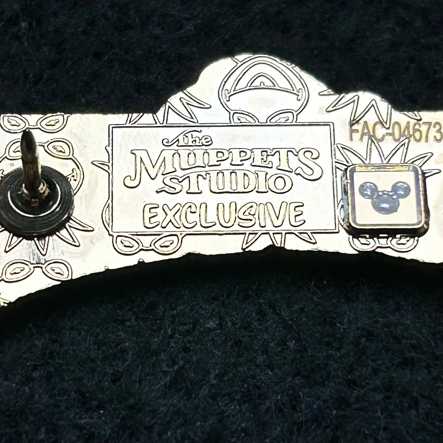 2025 - Muppets - Logo - Black - Muppet Studio Exclusive - Disney Pin