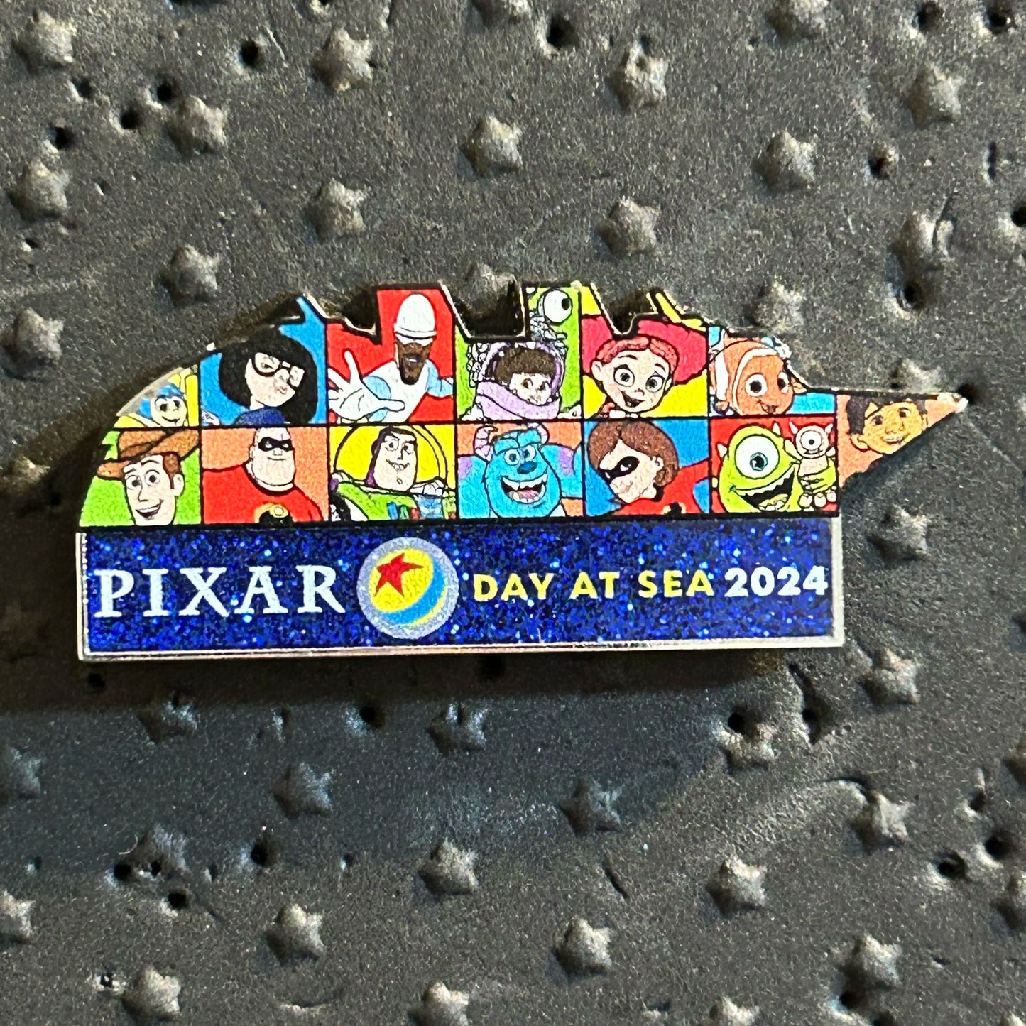 2024 - Pixar - LR - DCL - Cruise Silhouette - Disney Pin