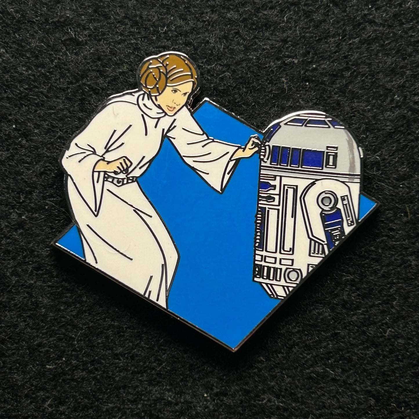2024 - Princess Leia and R2-D2 - Droid - Star Wars - Disney Pin