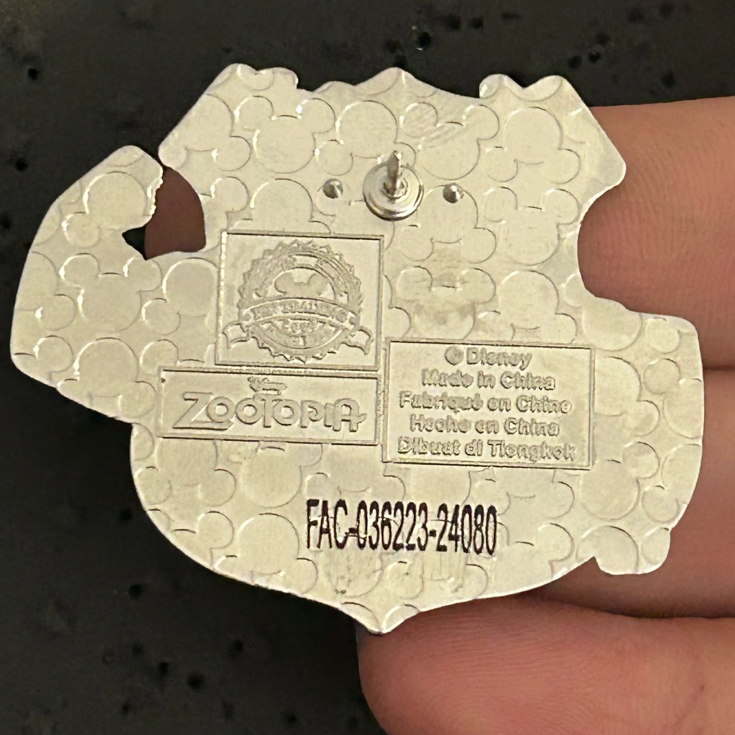 2022 - Buffalo - Zootopia - ZPD - Mystery Pin