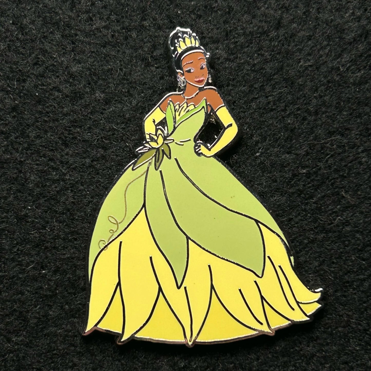 MII - Tiana Hands on Hips - Princess and the Frog - Full Body - Disney Pin