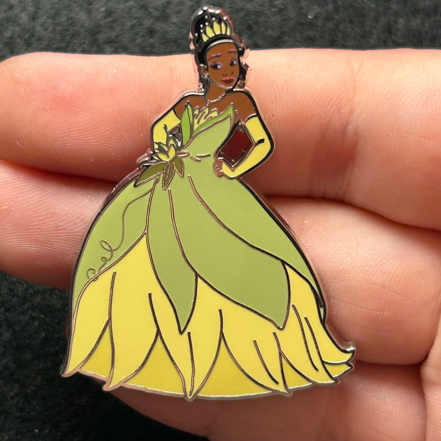 MII - Tiana Hands on Hips - Princess and the Frog - Full Body - Disney Pin