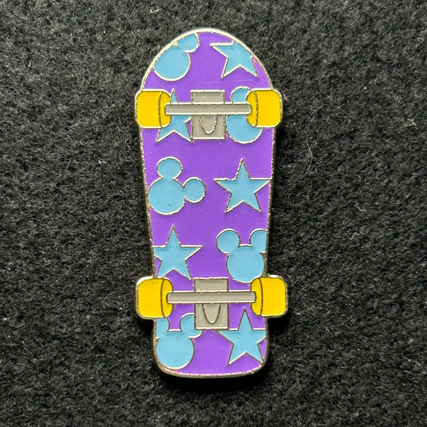 Uncas - Purple Skateboard - Disney Pin