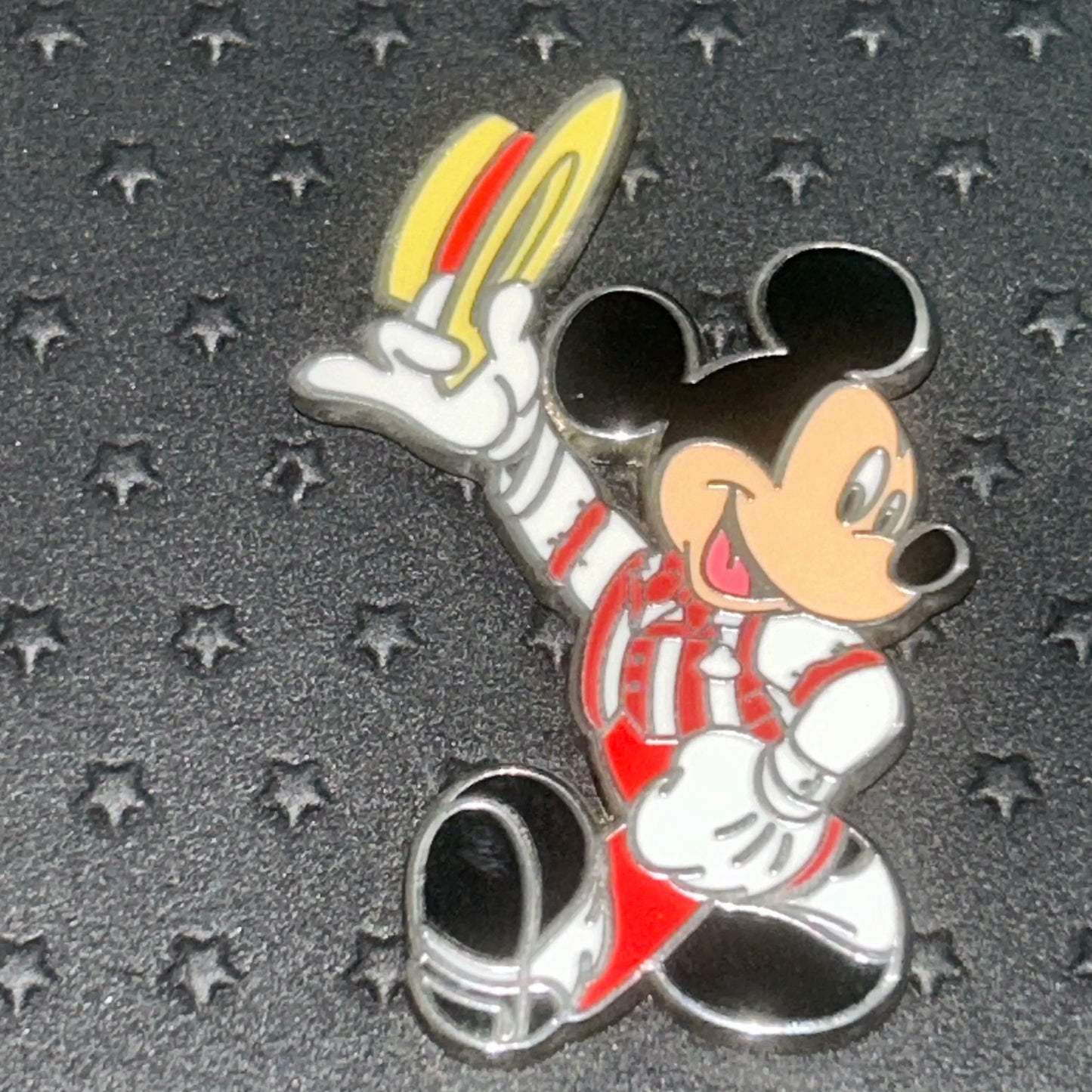 2015 - Mickey Mouse - Dapper Dan - Red Striped Vest and Straw Hat - Disney Pin