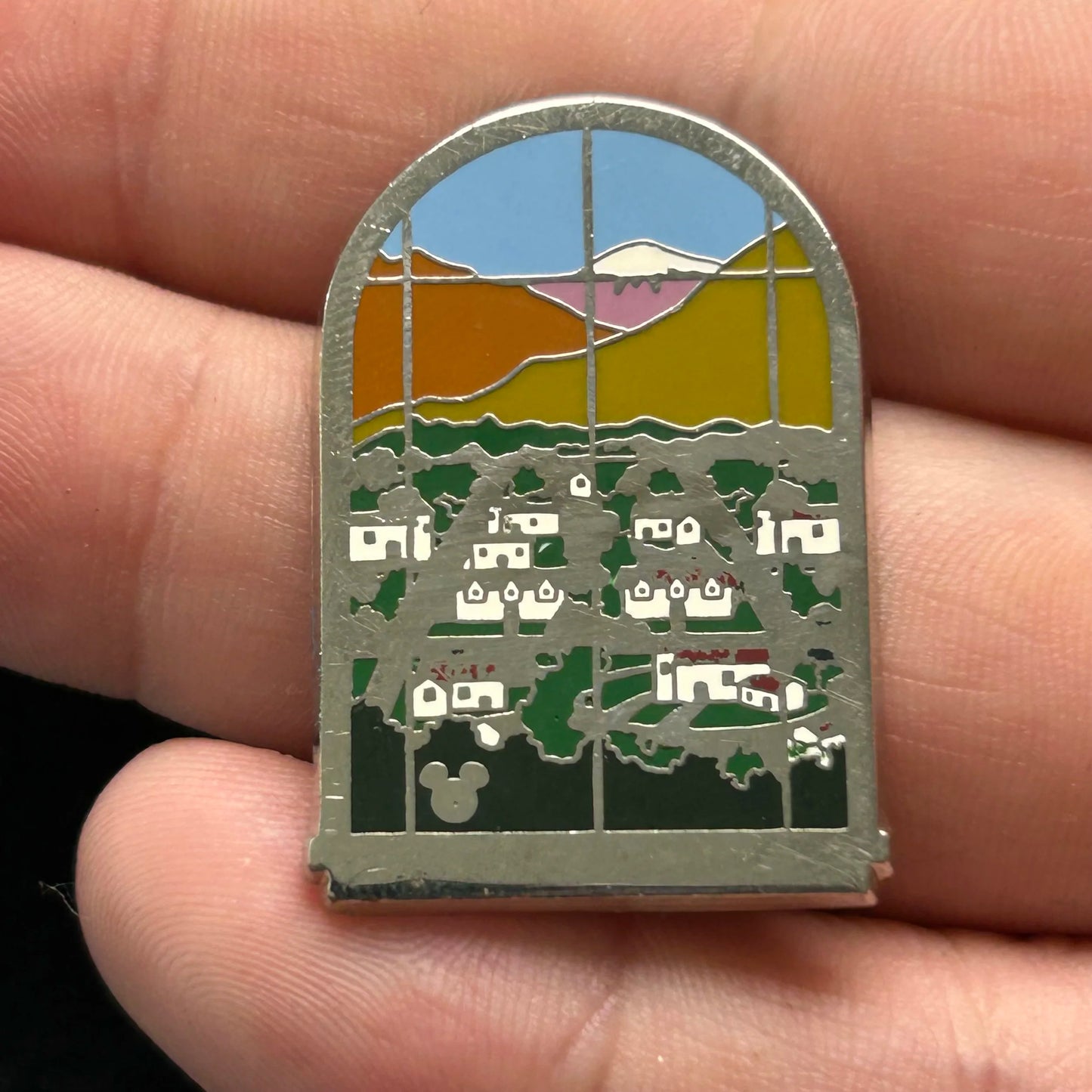 2014 - Housing Community - Tiles - California Adventure - Hidden Mickey - Disney Pin