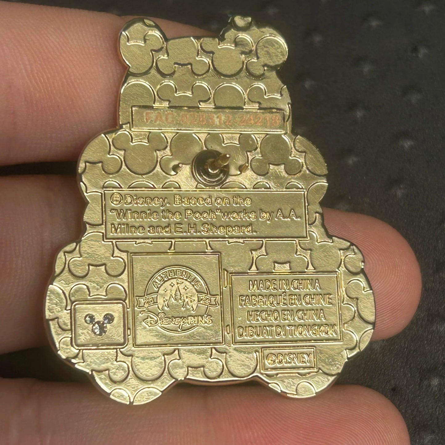2024 - Winnie the Pooh - Cheeks Full of Hunny - Disney Pin
