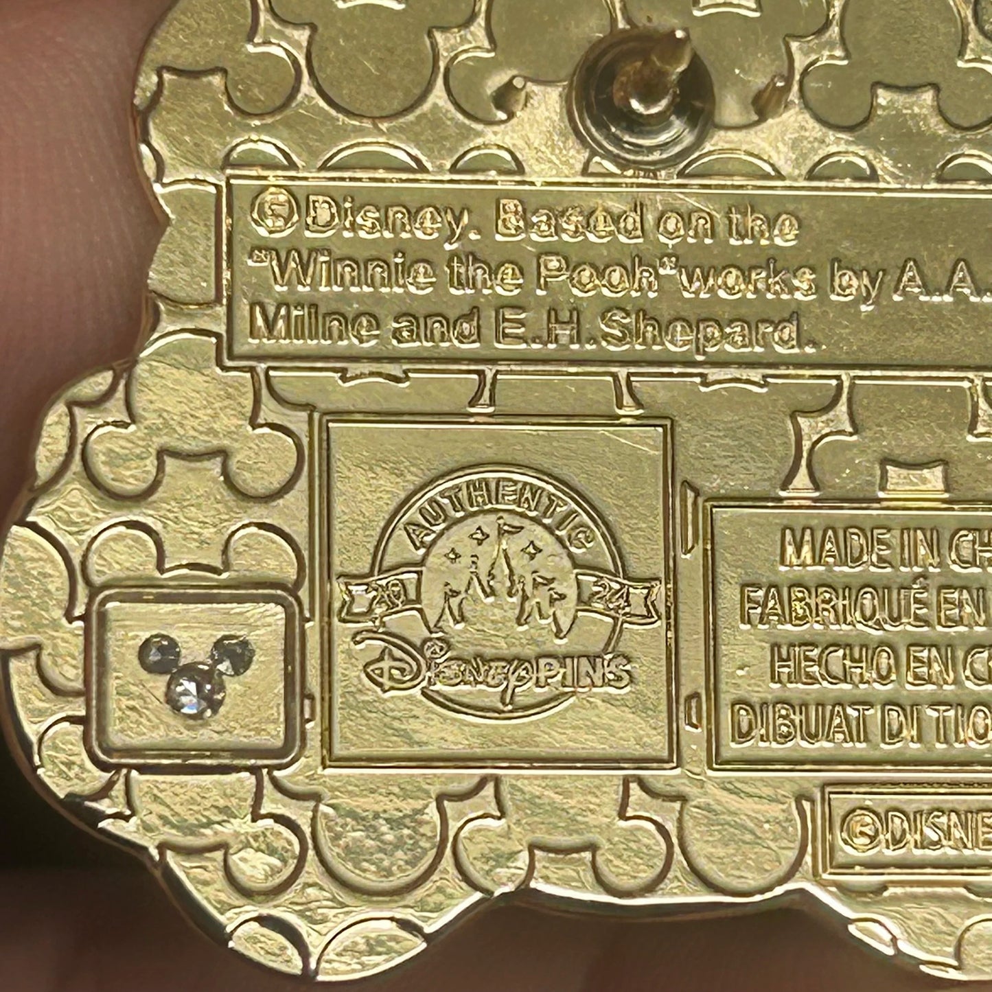 2024 - Winnie the Pooh - Cheeks Full of Hunny - Disney Pin