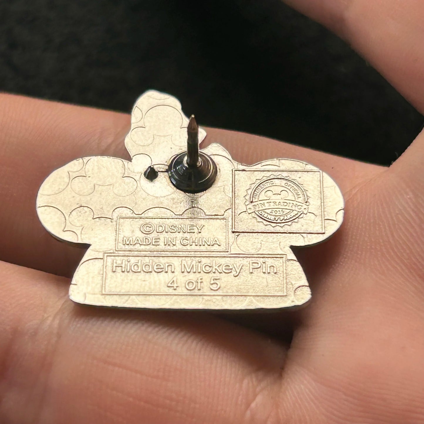 2015 - Sebastian - Mickey Hat - Hidden Mickey - Disney Pin