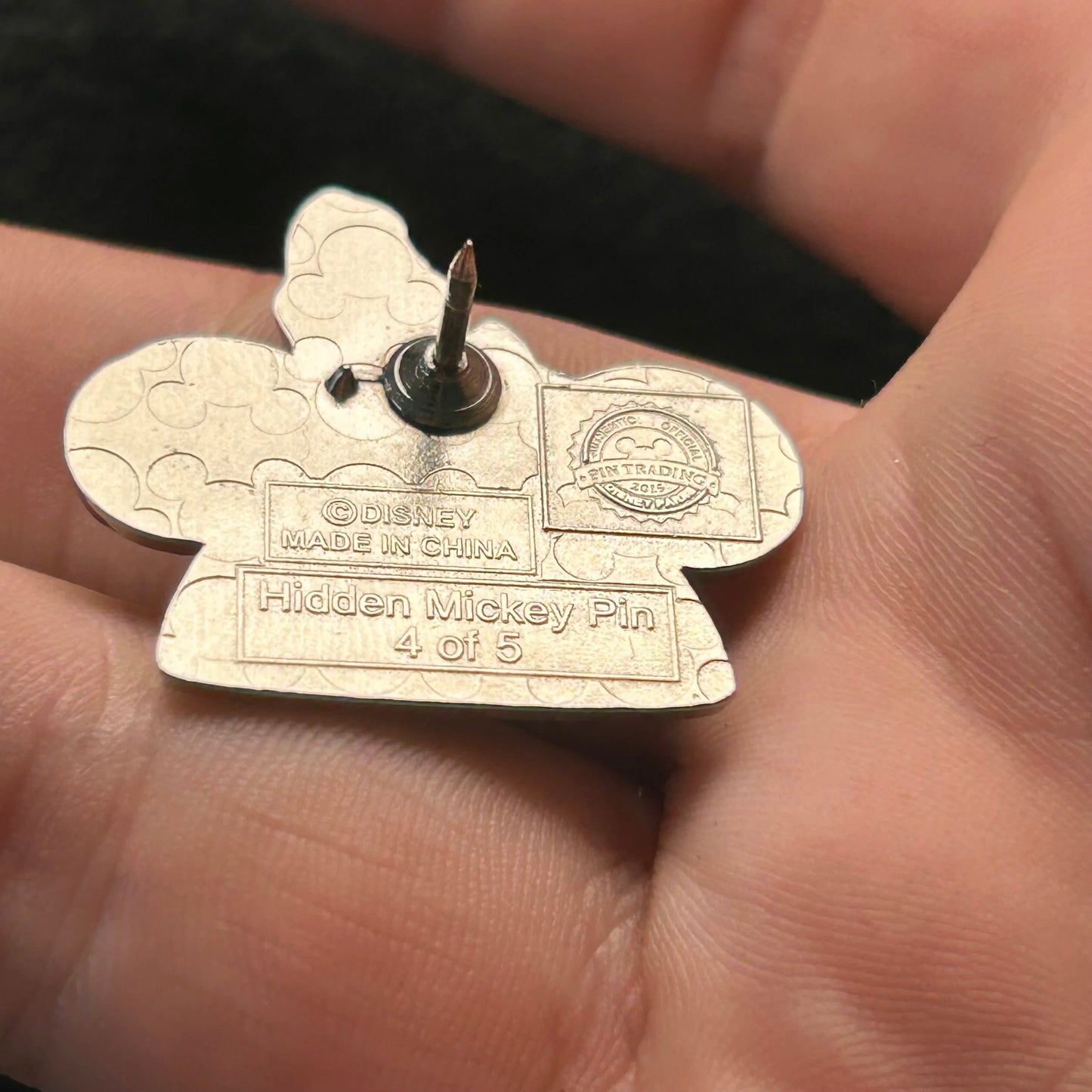 2015 - Sebastian - Mickey Hat - Hidden Mickey - Disney Pin
