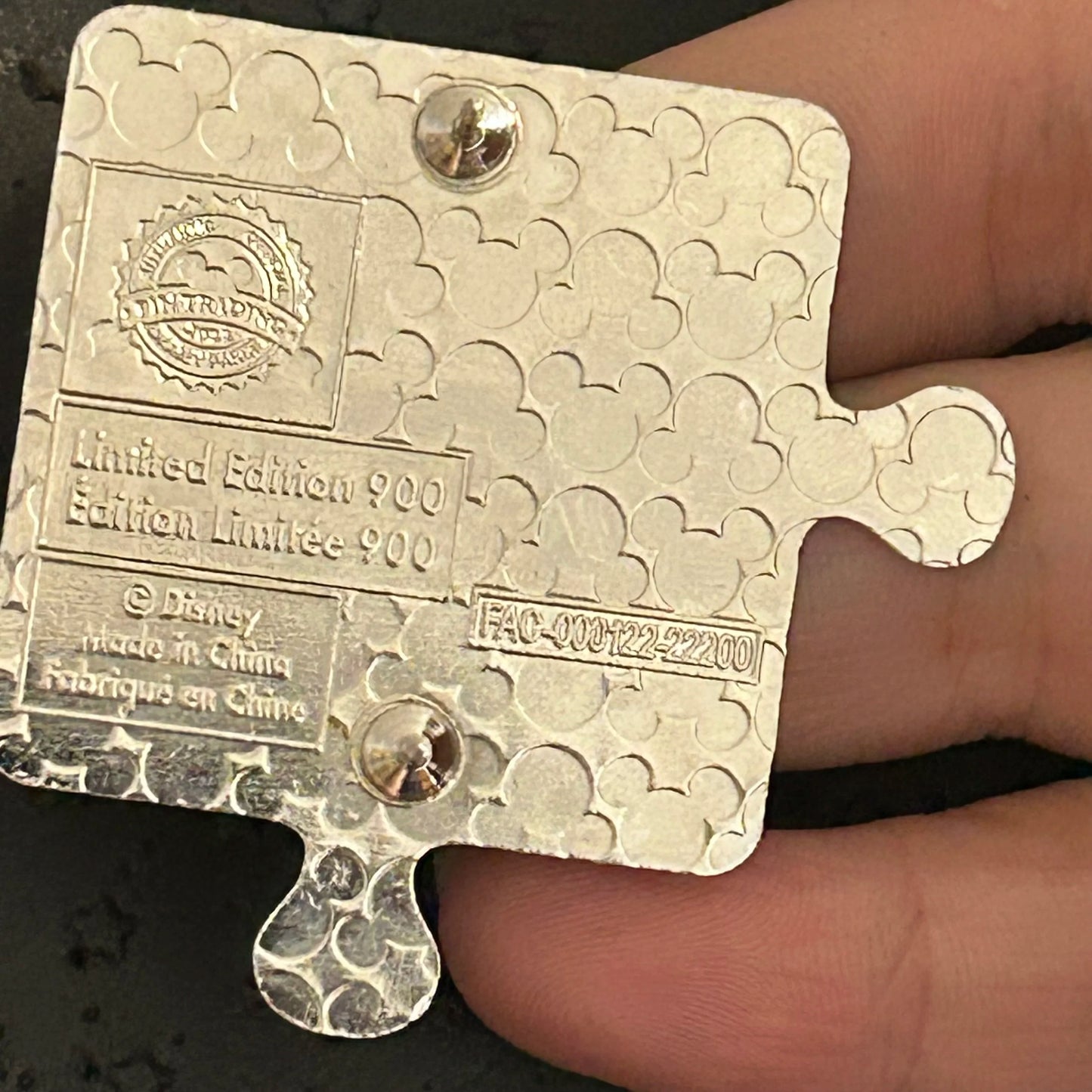 2022 - Mayor Lionheart - Zootopia - Puzzle Piece - LE 900 - Disney Pin