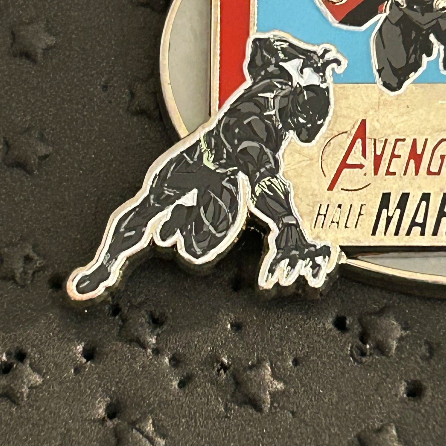 2016 - Thor, Black Panther, & Black Widow - Avengers - 10k runDisney- LR - Disney Pin