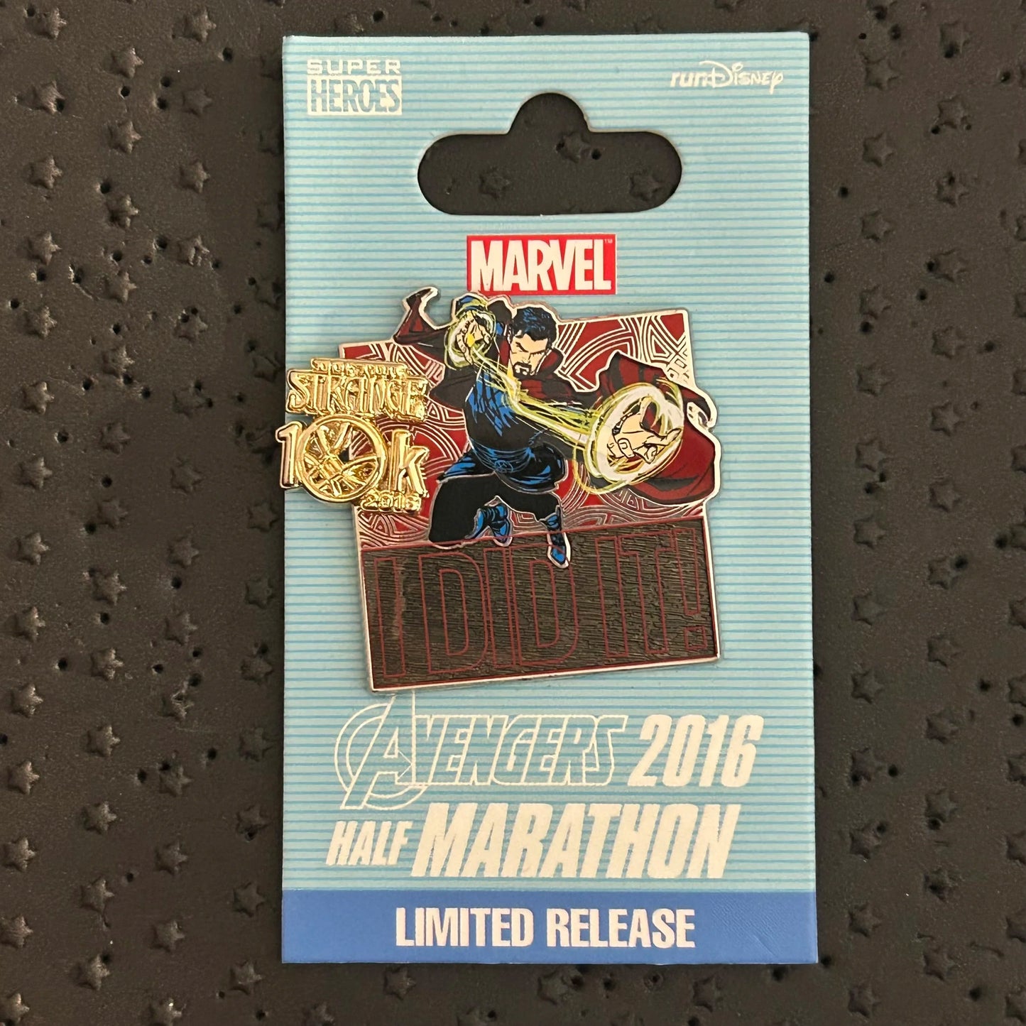 2016 - Dr Strange - Marvel - runDisney - 10k - Limited Release - Disney Pin