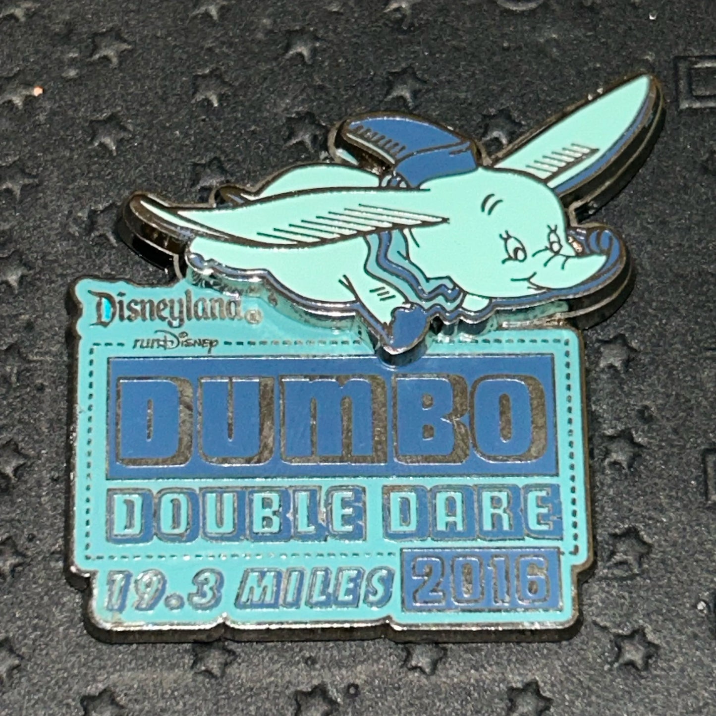 2016 - Dumbo - 19.3 Miles - runDisney- LR - Disney Pin