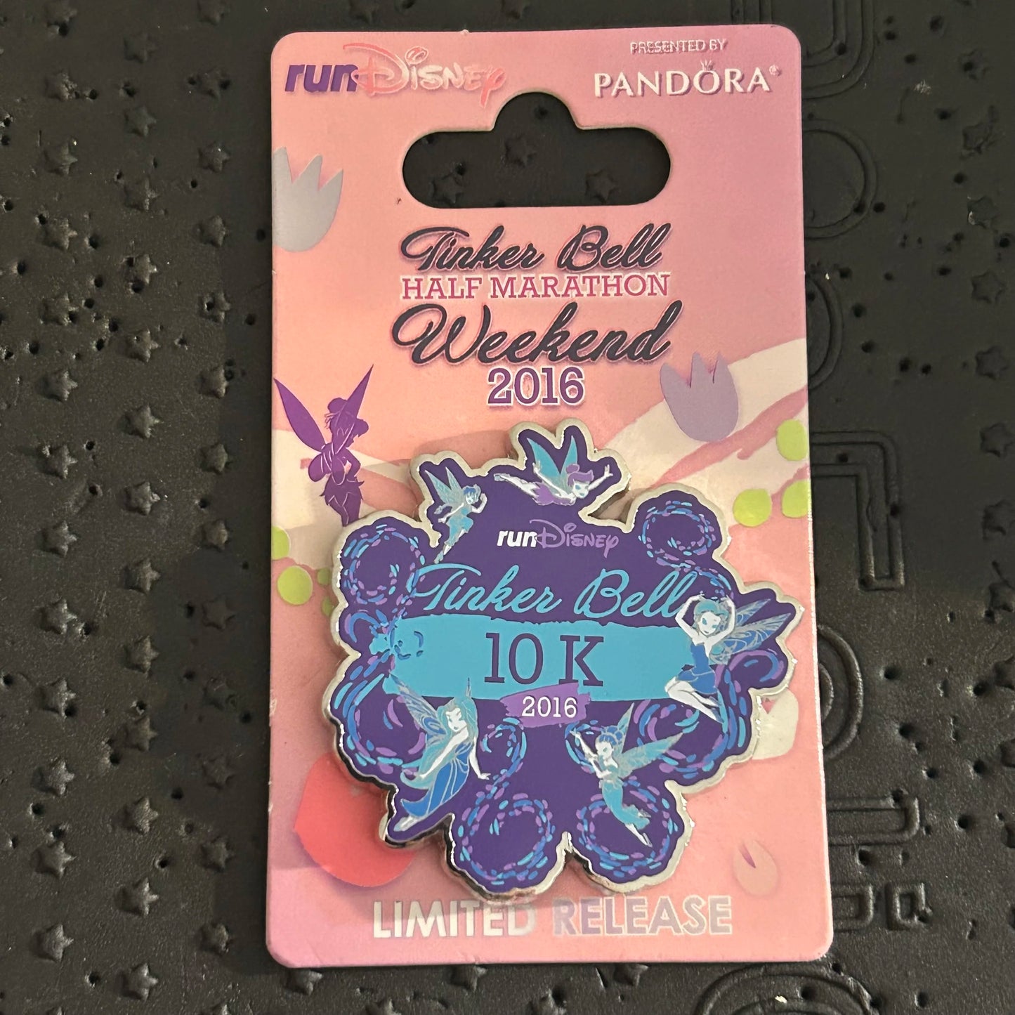 2016 - Tinker Bell and Fairy Friends - runDisney- 10k - LR - Disney Pin
