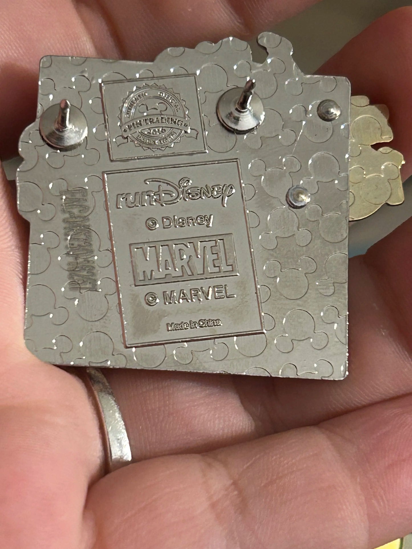 2016 - Captain America - Marvel - runDisney - 5k - LR - Disney Pin
