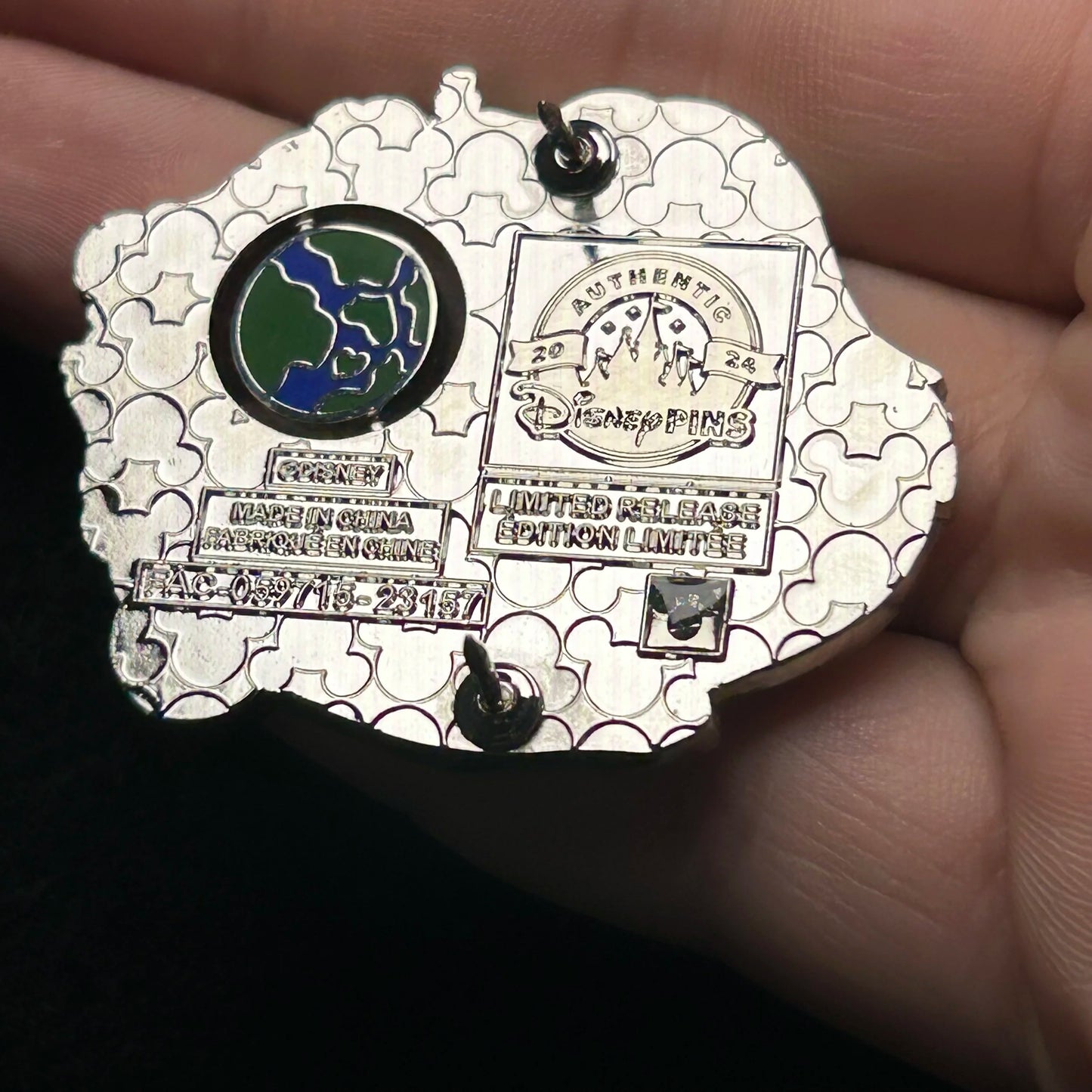 2024 - Ariel - Little Mermaid - LR - Earth Day - Spinner - Disney Pin