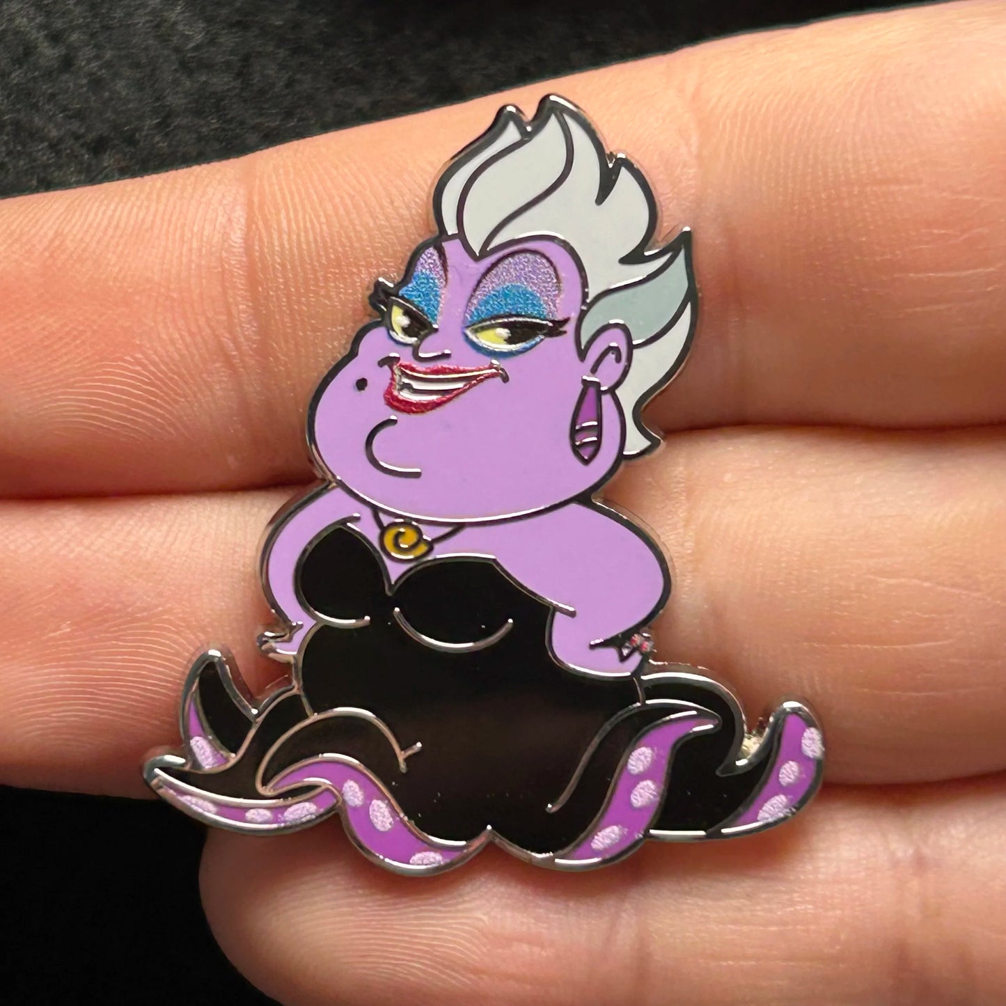 2024 - Ursula - Chibi Villains - Booster Series - Disney Pin