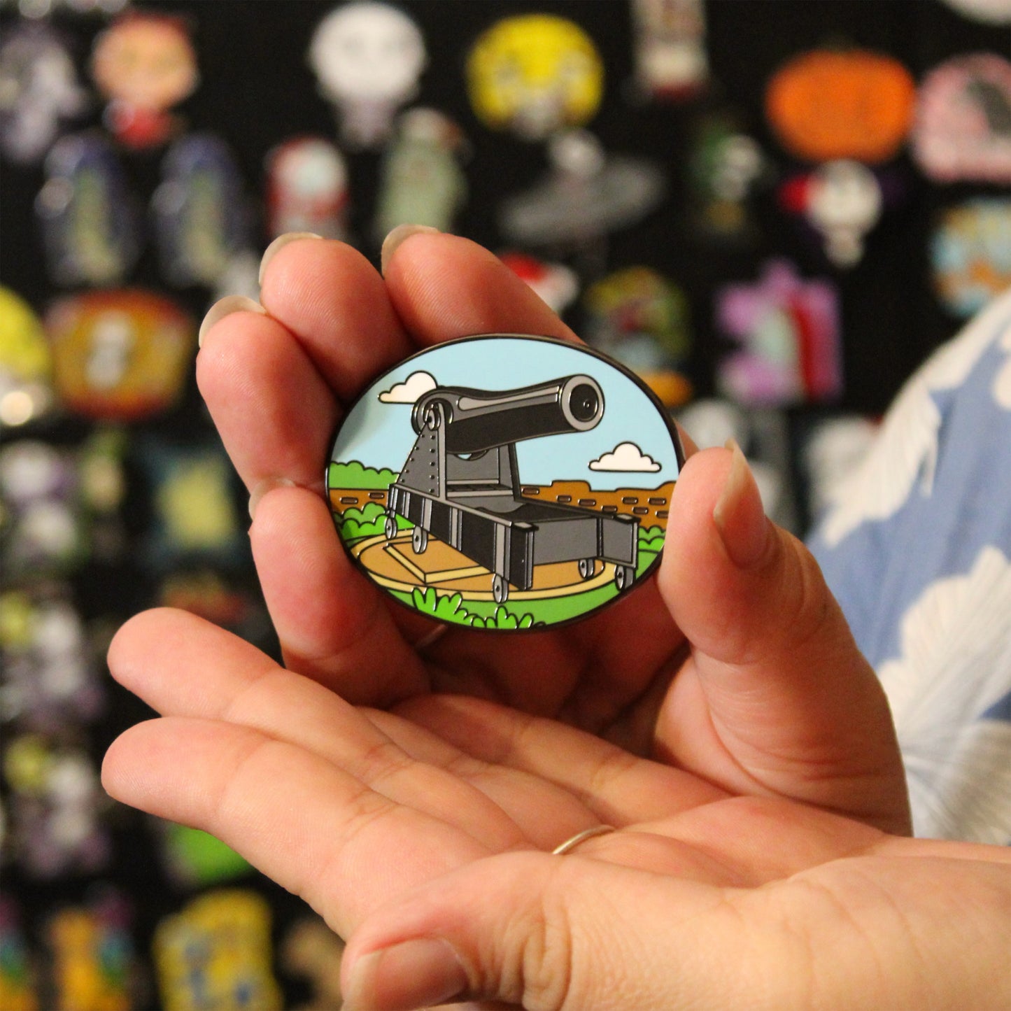 2025 - Rodman Gun Pin - Dry Tortugas Series - Pin Hive Exclusive
