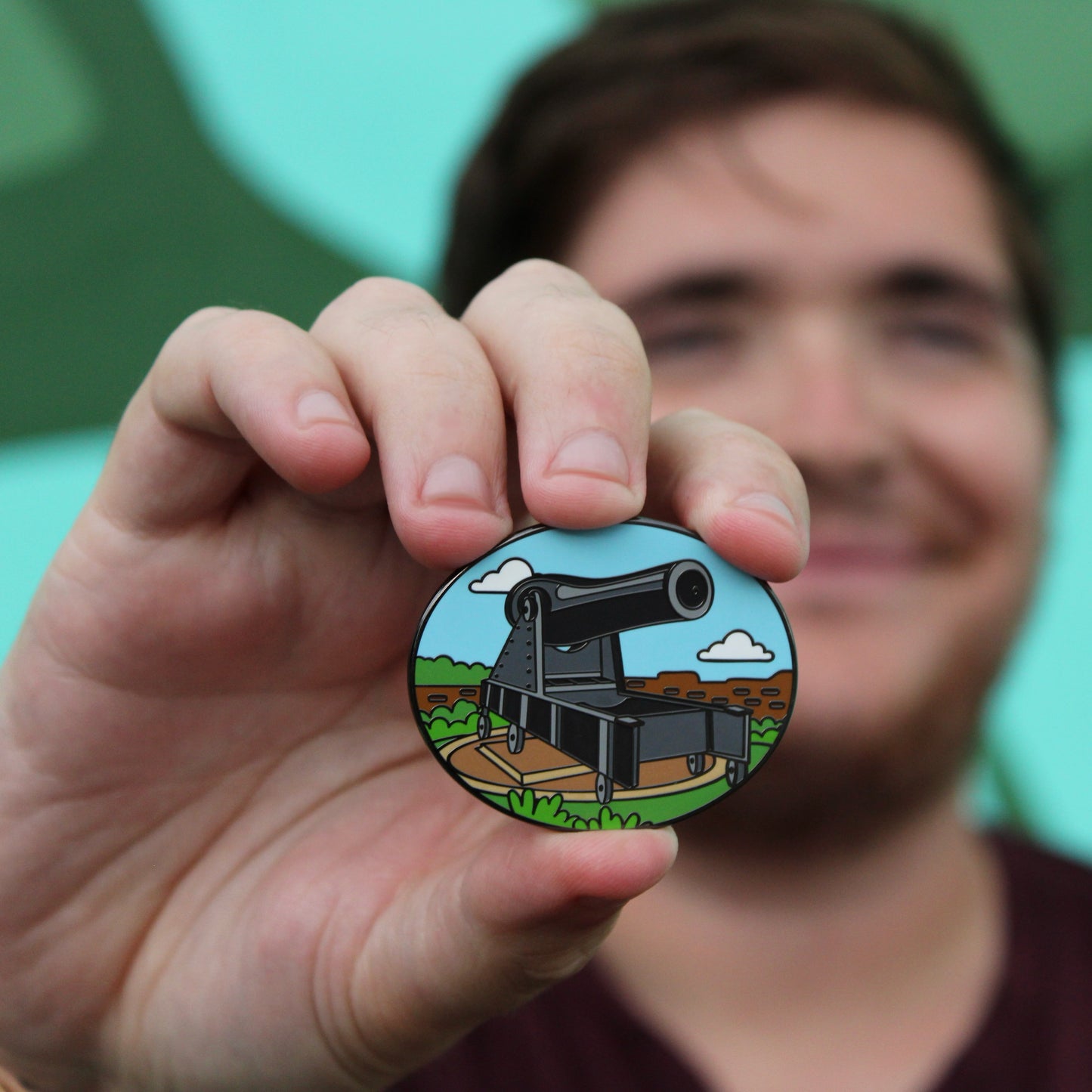 2025 - Rodman Gun Pin - Dry Tortugas Series - Pin Hive Exclusive