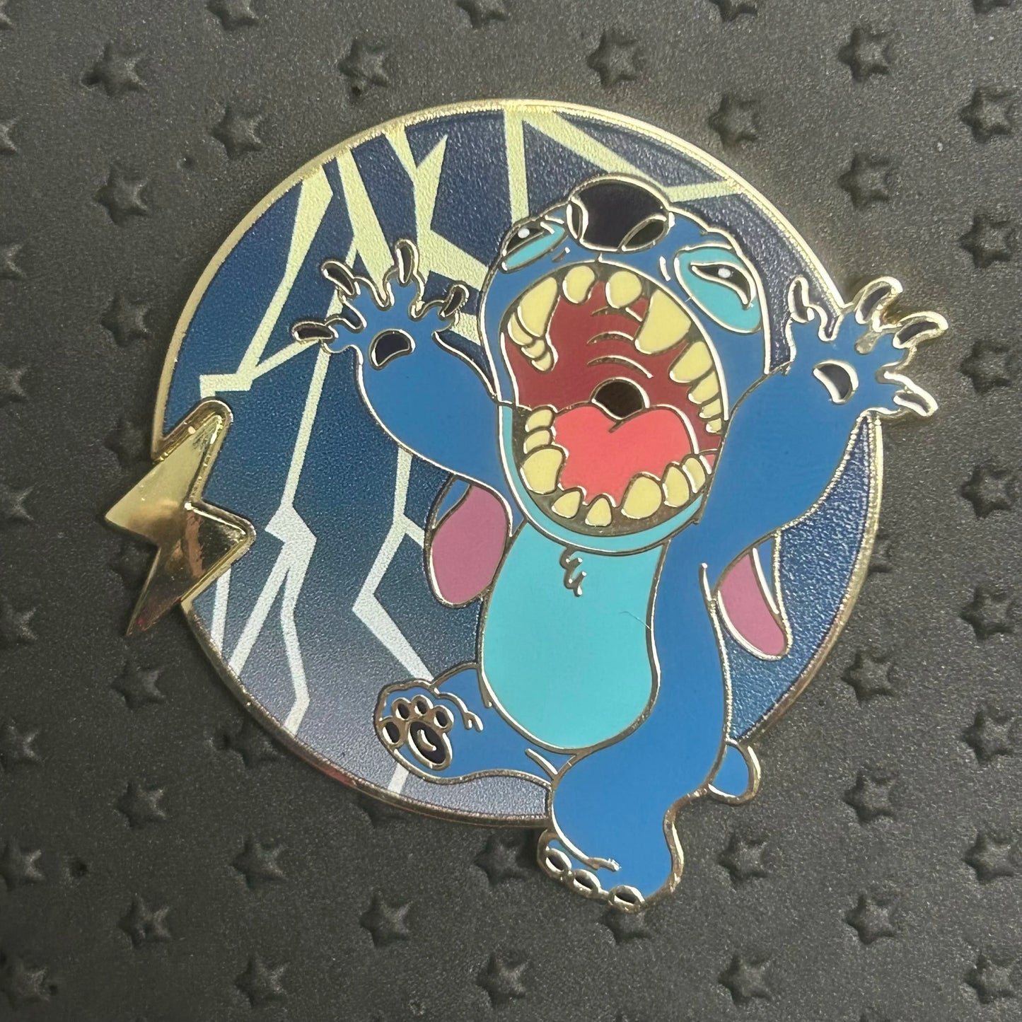 2024 - Stitch - Roaring - Lightning - Golden Weather Icons - Disney Pin