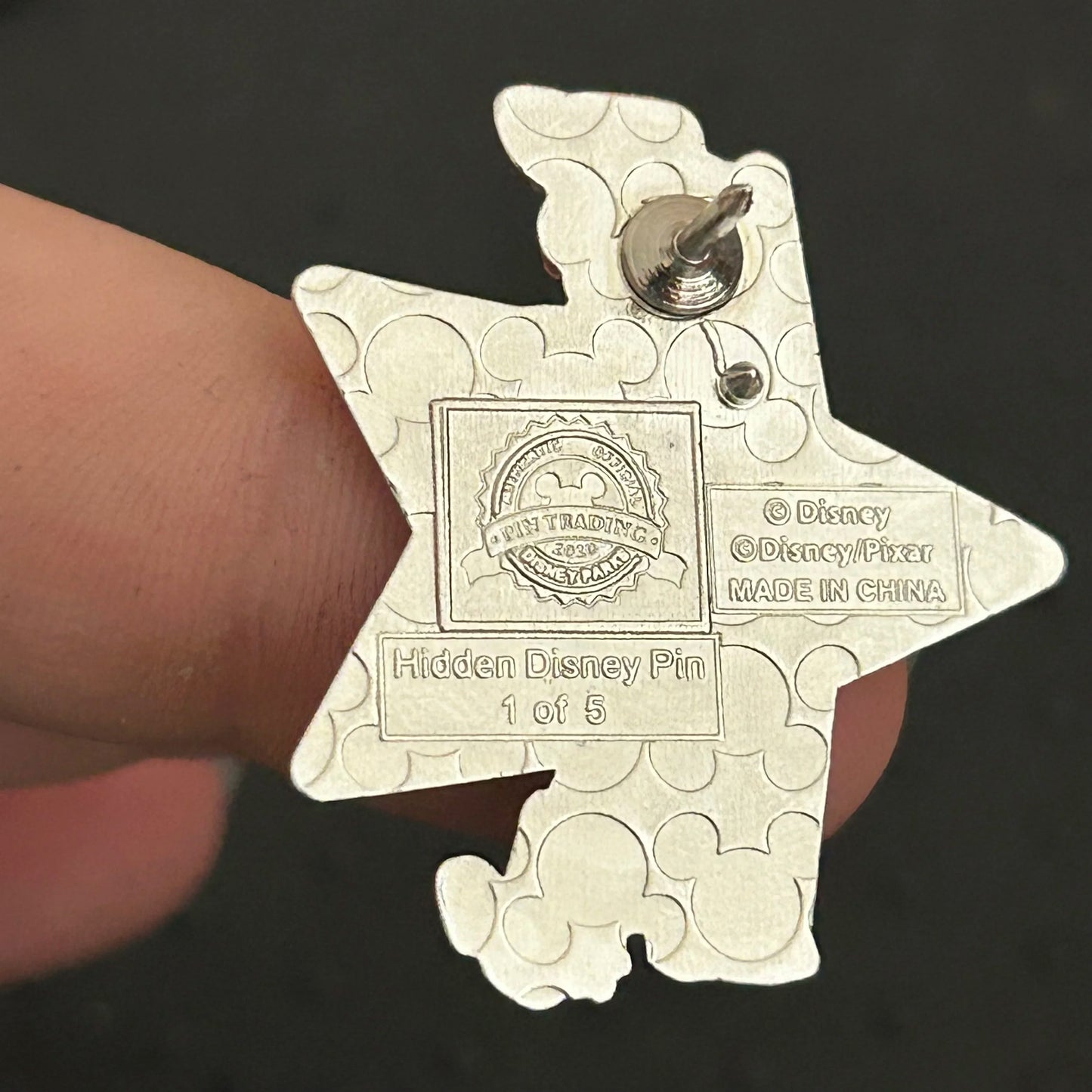 2020 - Woody - Toy Story - Pixar - Hidden Disney - Mystery Pin