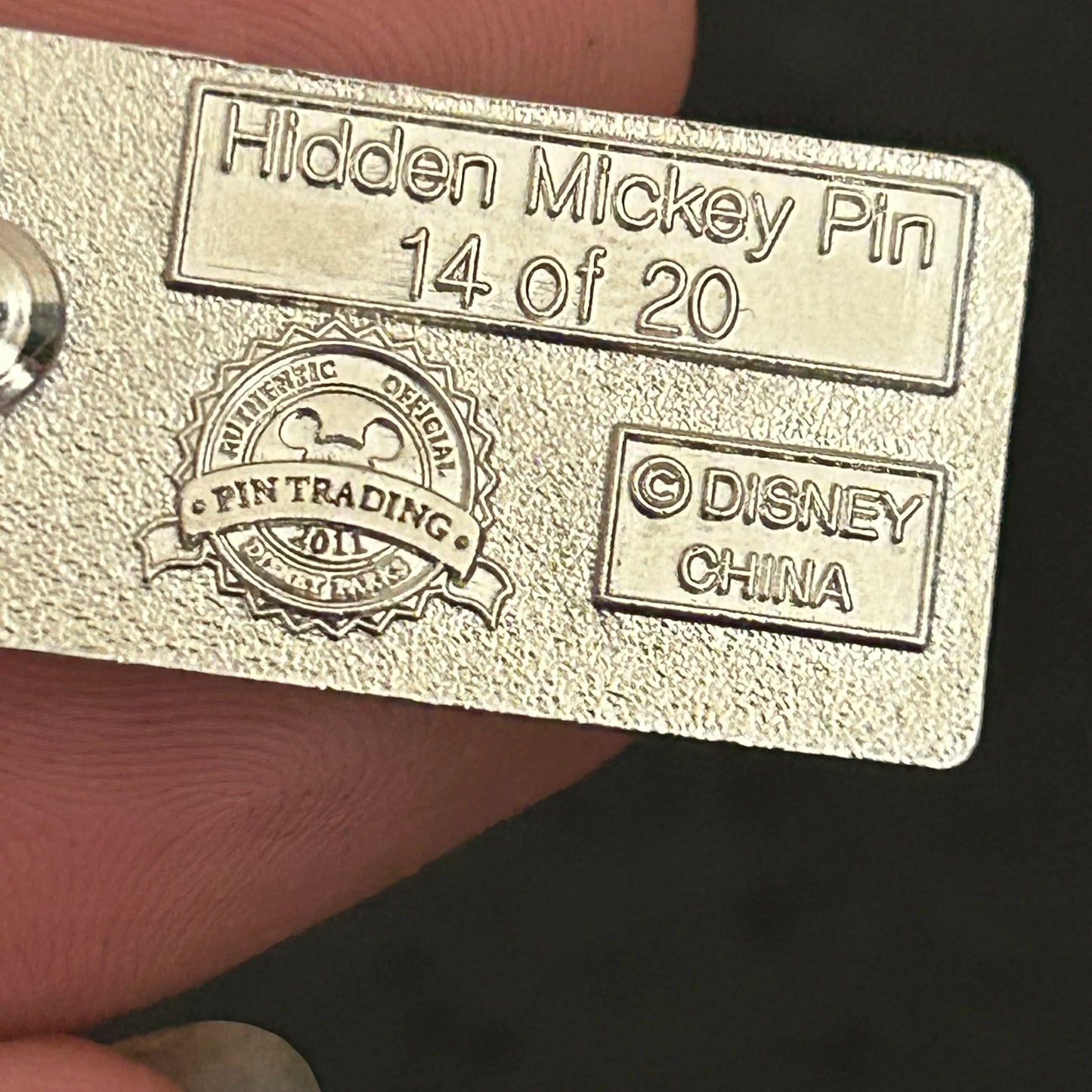 2011 - Telephone Booth - Chaser - WDW - Hidden Mickey - Disney Pin