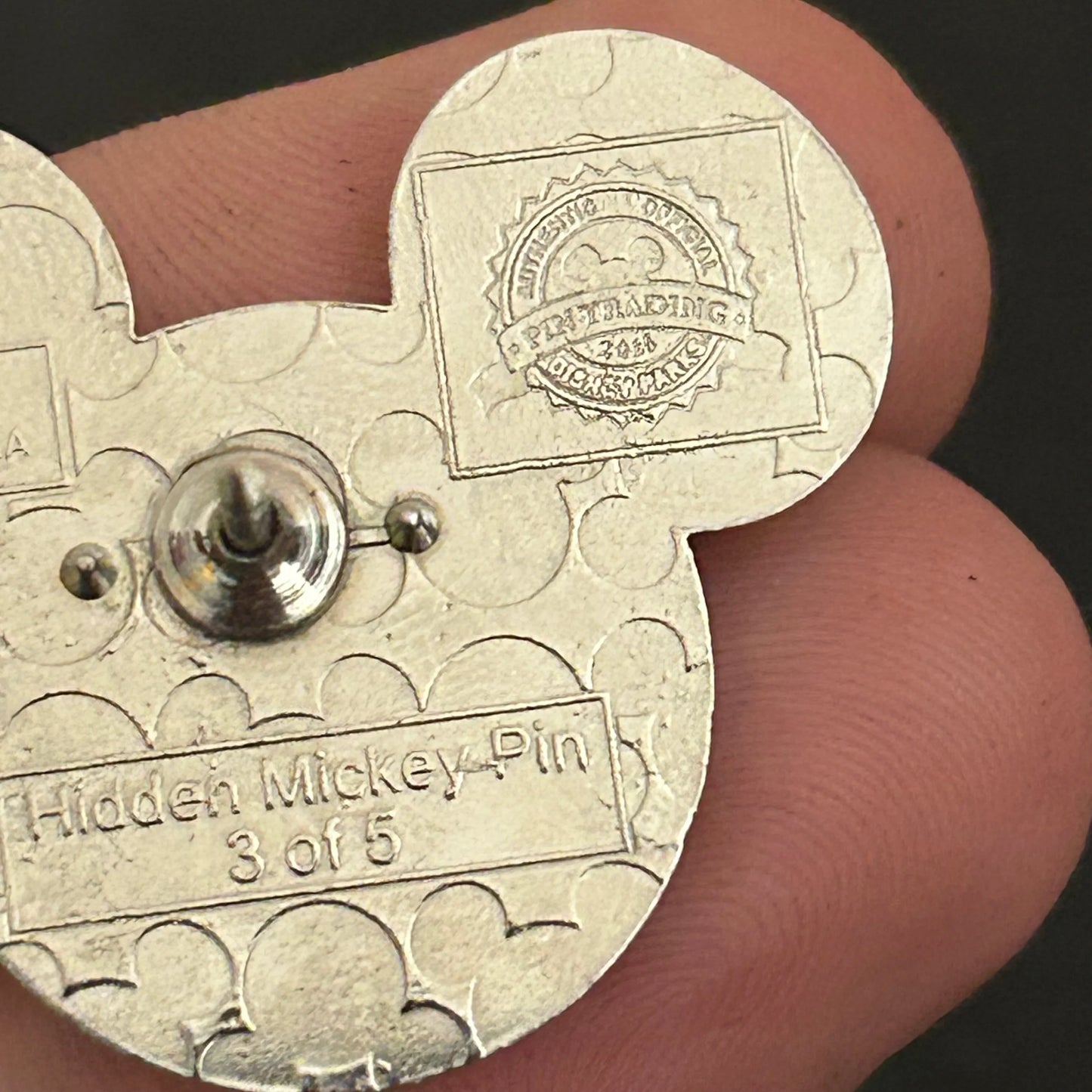 2015 - Popcorn - Mickey Icon - Hidden Mickey - Disney Pin