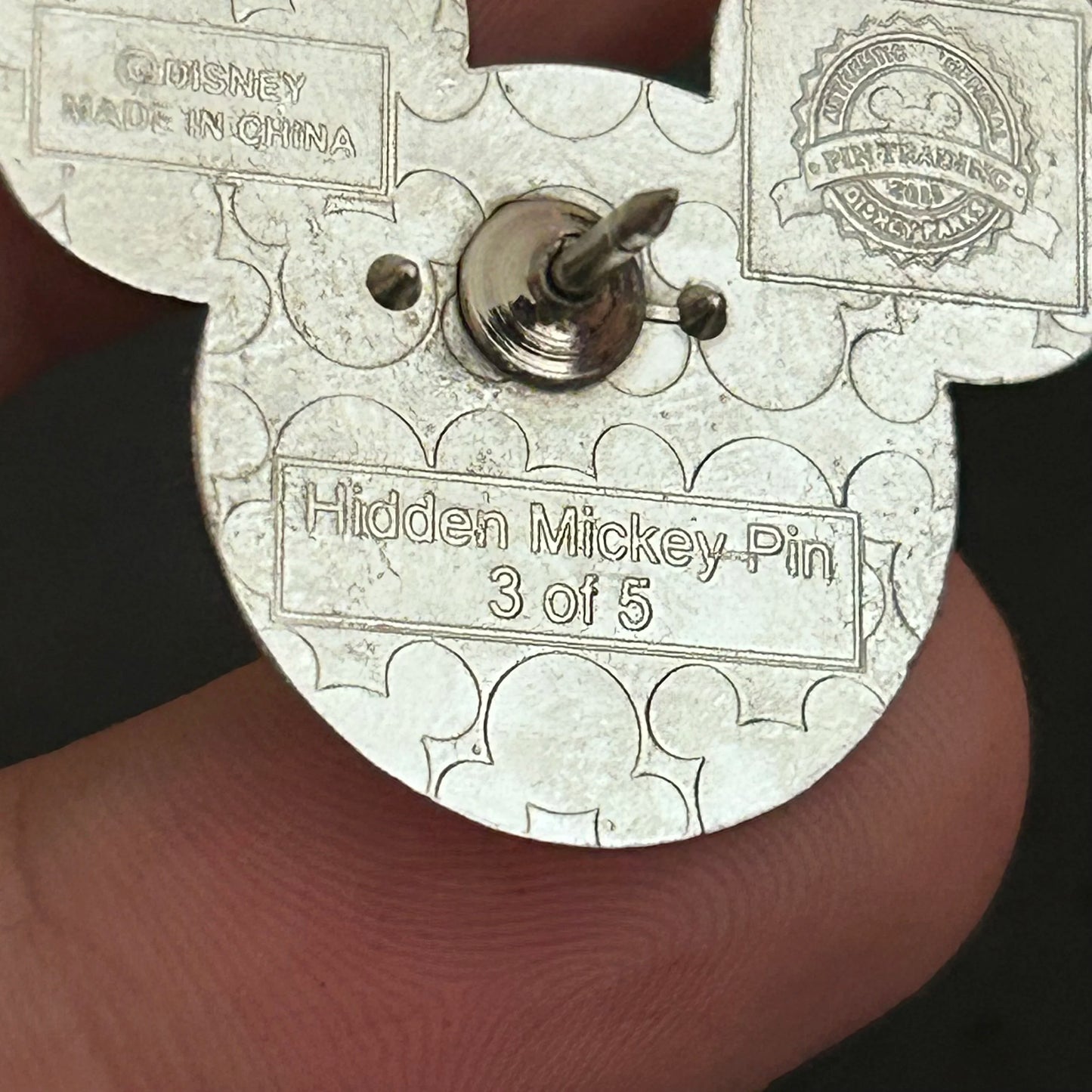 2015 - Popcorn - Mickey Icon - Hidden Mickey - Disney Pin