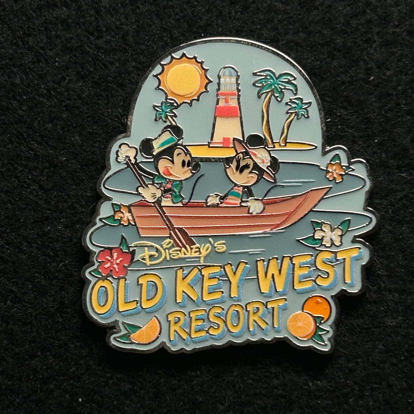 2024 - Mickey and Minnie Mouse - Old Key West Resort - Walt Disney World - Disney Pin