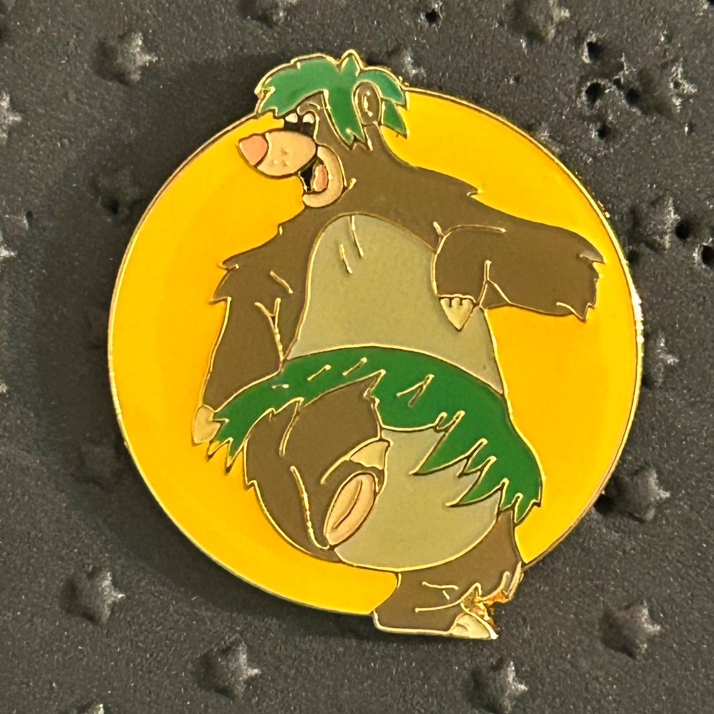 1993 - Baloo - Jungle Book - Disney Channel - 10th Anniversary- Disney Pin