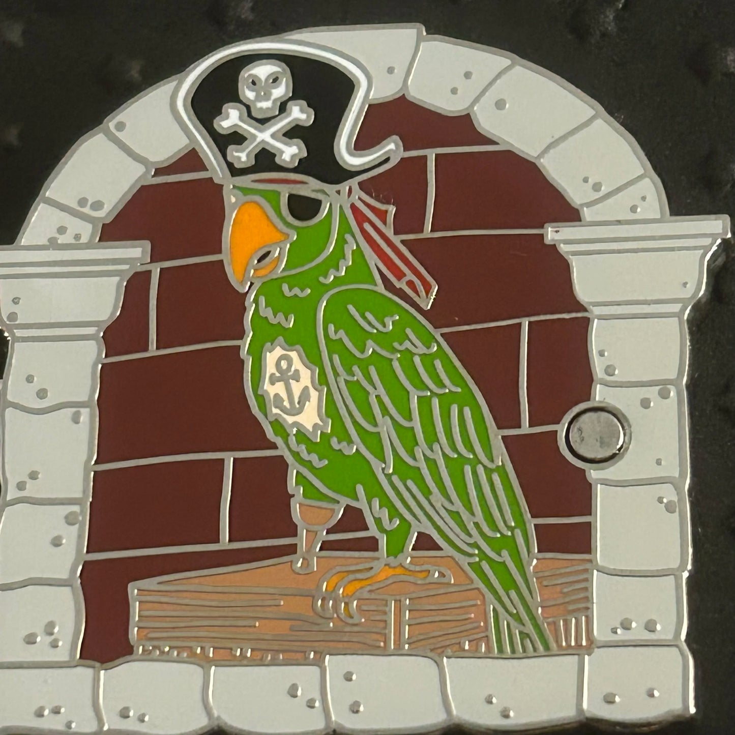 2022 - Pirates of the Caribbean - Pirates, Bird and Dog - Tri Fold - Hinge - Disney Pin