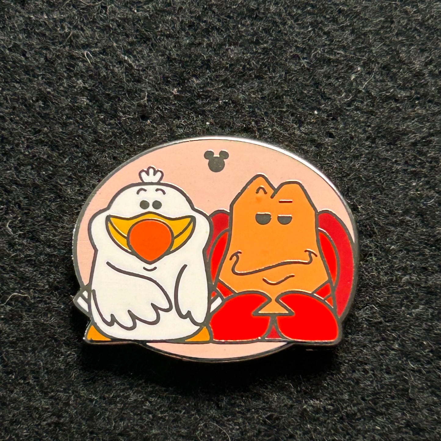 2019 - Sebastian and Scuttle - Little Mermaid - Hidden Mickey - Disney Pin
