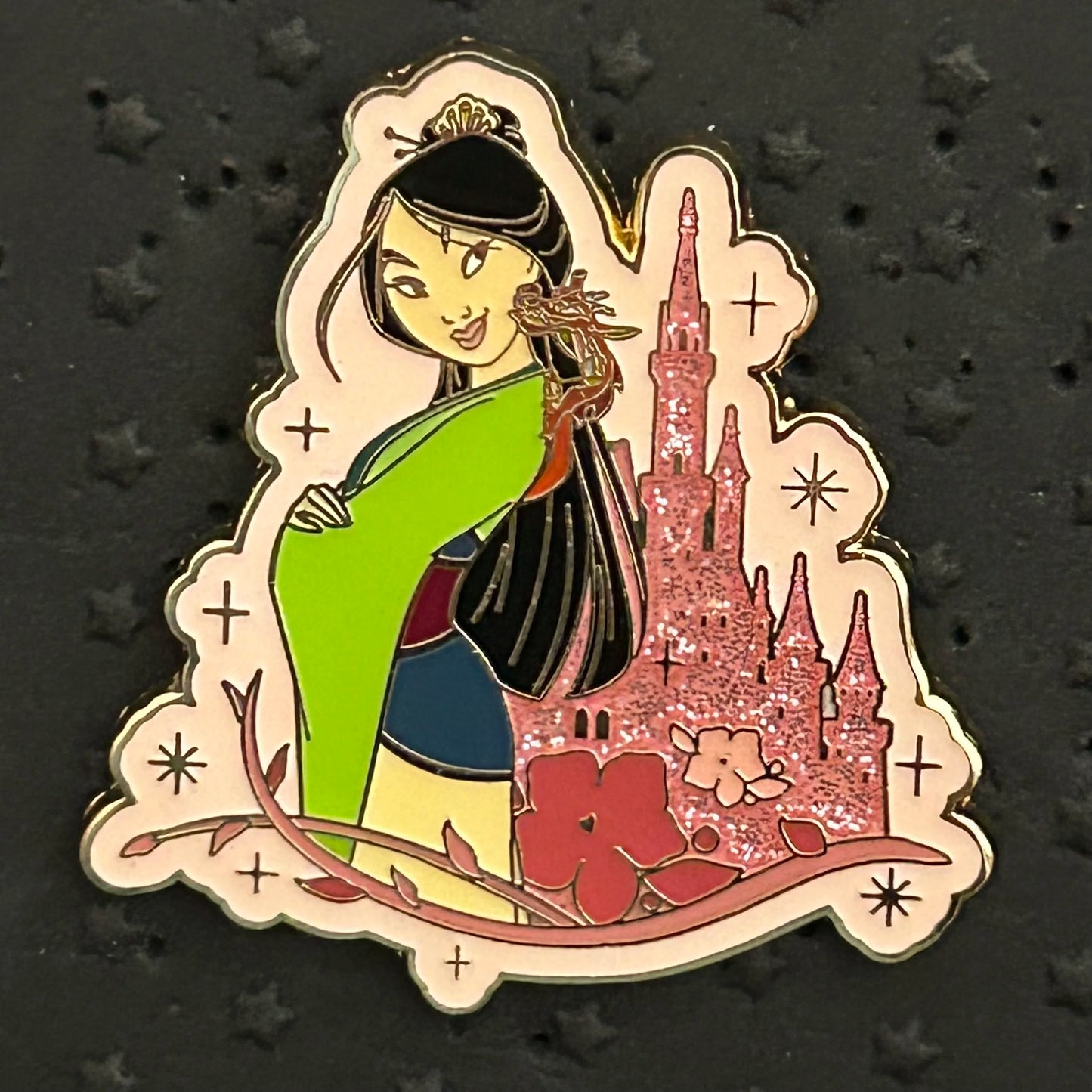 2018 - Mulan - Glitter Castle - Disney Pin