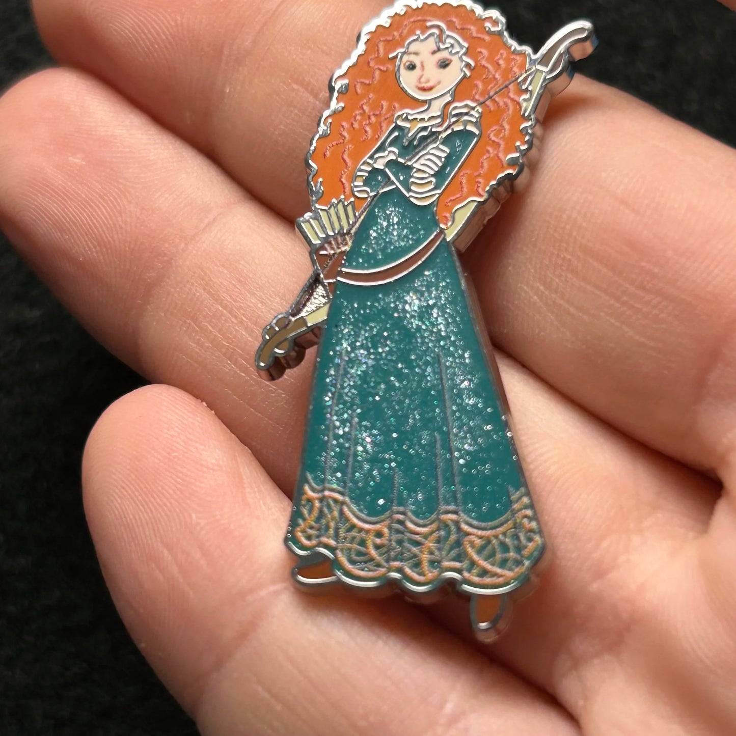 2023 - Merida - Full Body - Glitter Dress - Princess Series - Disney Pin