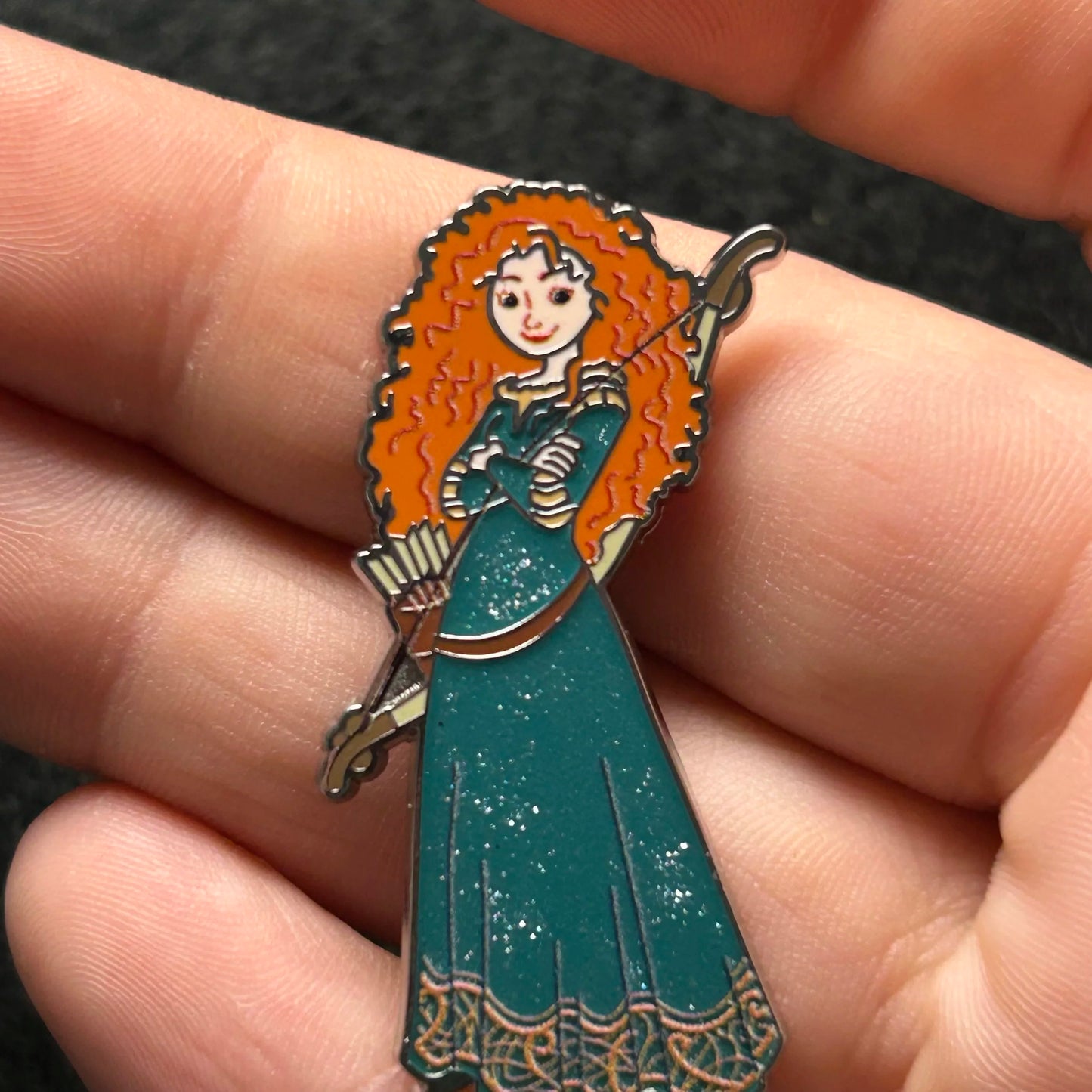 2023 - Merida - Full Body - Glitter Dress - Princess Series - Disney Pin